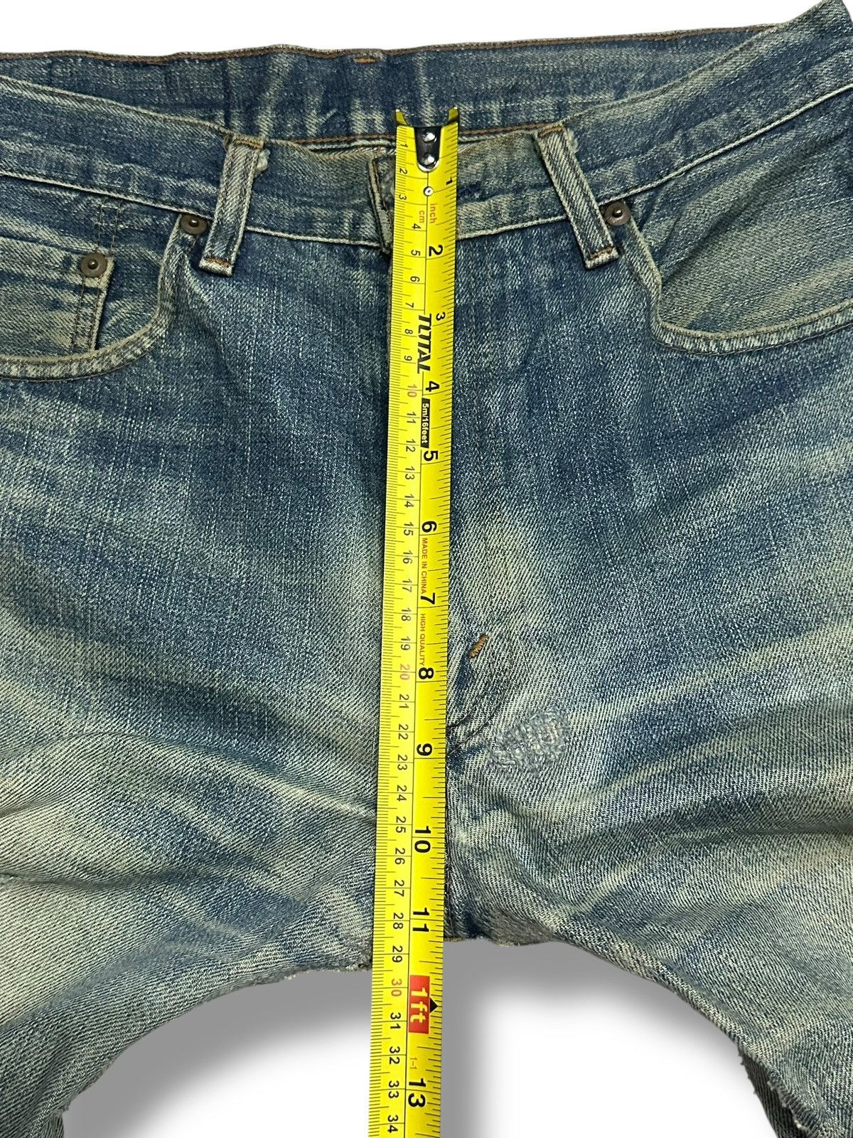Levi's Levis 90's 502 Big E Vintage Distressed Baggy Style Mudwash Size US 30 / EU 46 - 16 Thumbnail