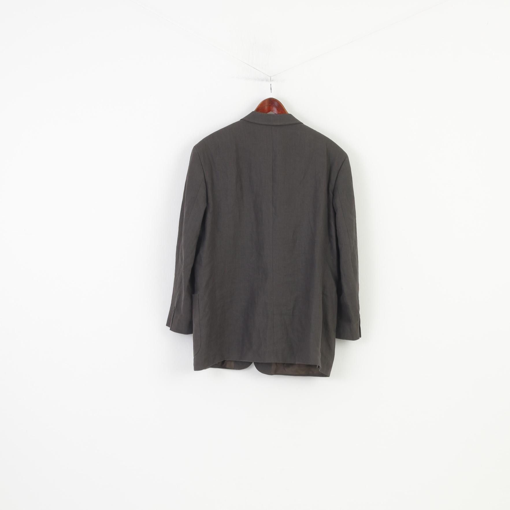 Ultimo Men 26 40 Blazer Grey Breasted Bottoms 0148