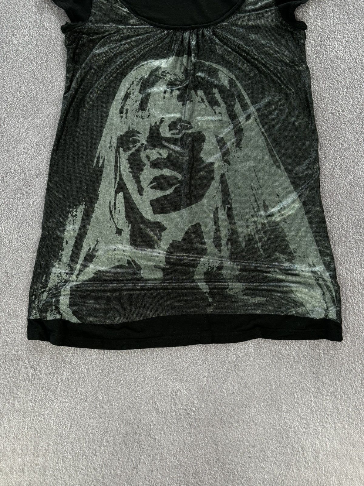 If Six Was Nine Vintage Sexy Bright Glamour Logo Girl Portrait Size L / US 10 / IT 46 - 3 Thumbnail