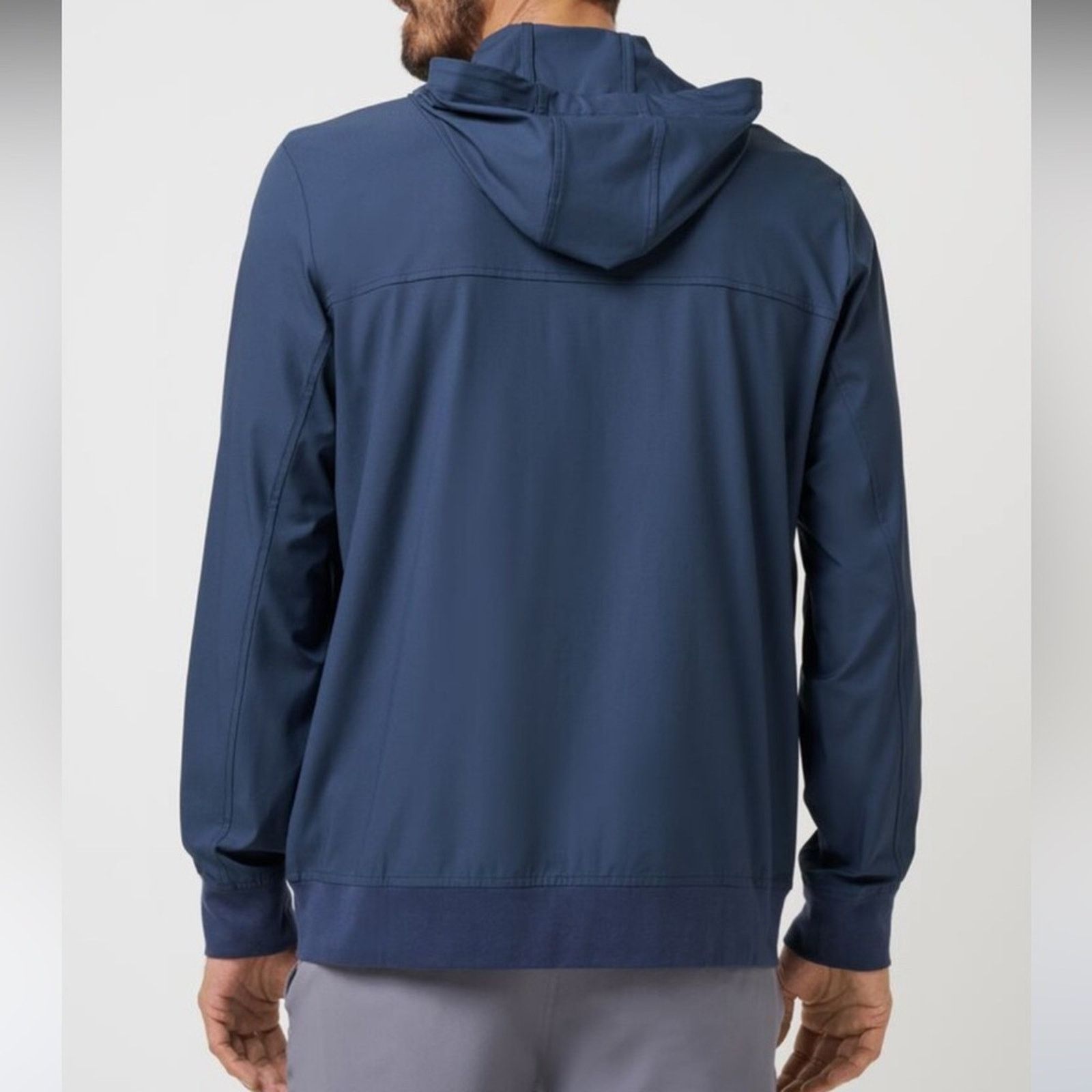 TravisMathew Men's Travis Mathew Wanderlust Hoodie Full Zip Golf Jacket Size US L / EU 52-54 / 3 - 3 Thumbnail