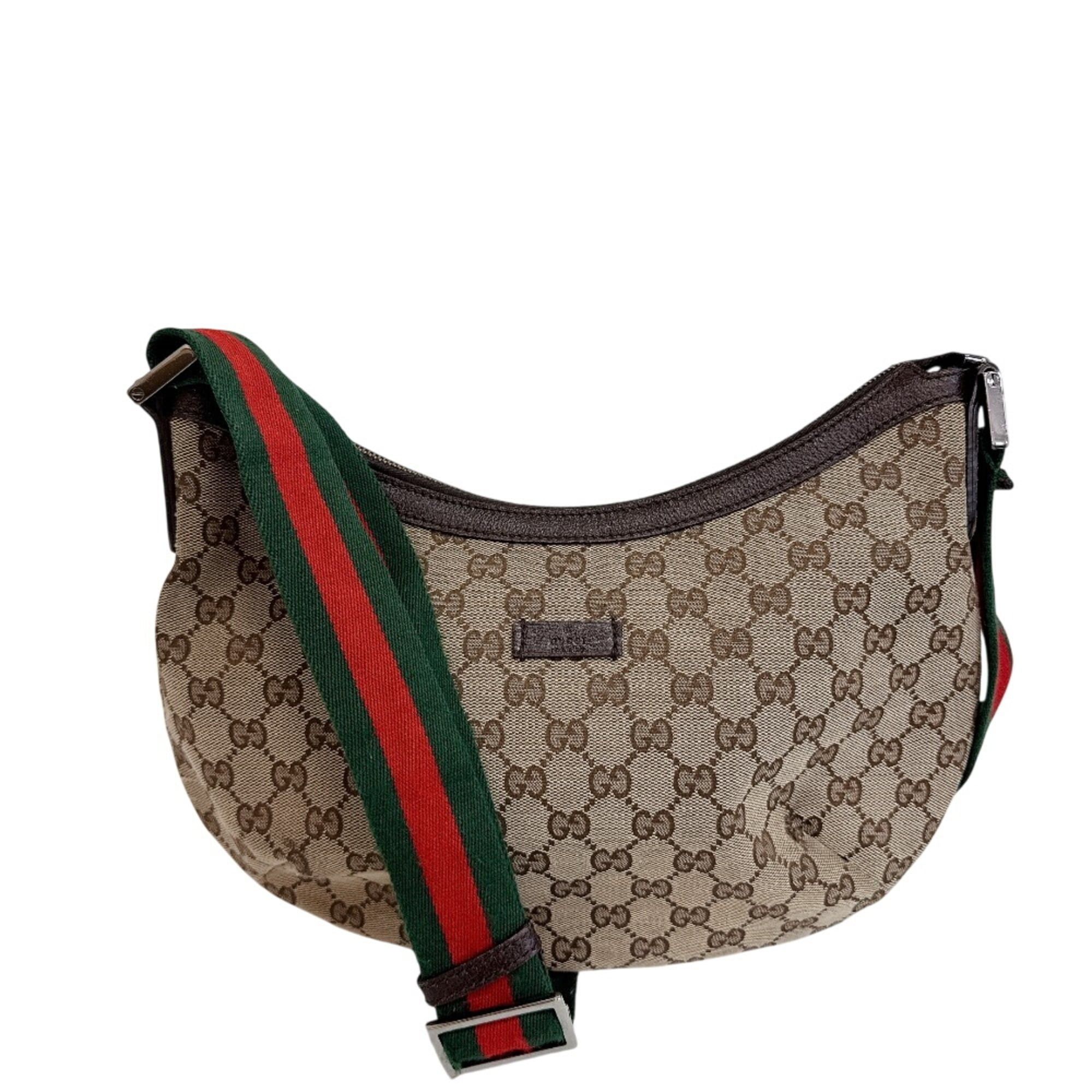 Gucci GUCCI 181092 Sherry Line Shoulder Bag, Brown Size ONE SIZE - 1 Thumbnail