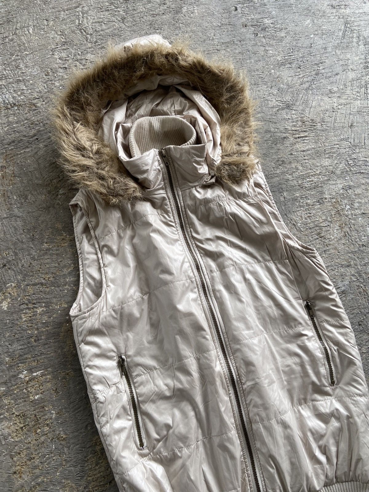 GOA 2000s X’tyle - Vkei GOA Style Double Multi Zip Fur Vest Size US M / EU 48-50 / 2 - 2 Thumbnail