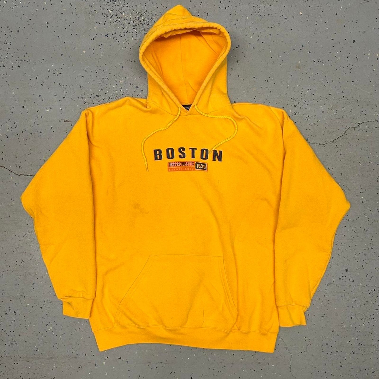 Other VTG/Y2K Yellow Boston hoodie Size US XL / EU 56 / 4 - 1 Thumbnail