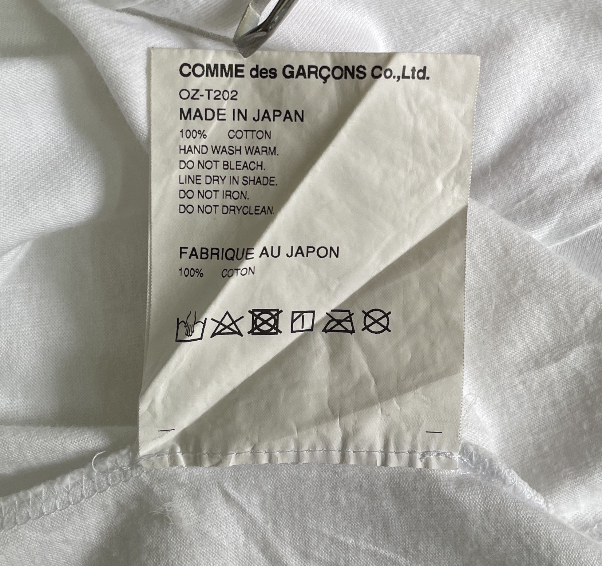 Comme des Garcons COMME des GARCONS "My Energy Comes From Freedom" Size US XL / EU 56 / 4 - 5 Thumbnail