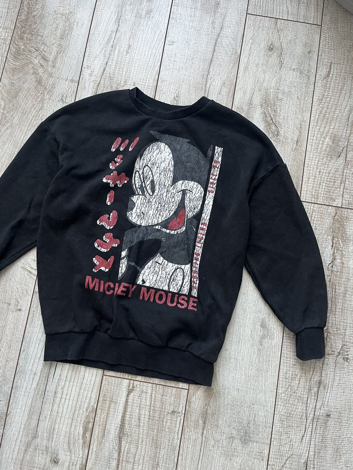 Disney × Mickey Mouse × Vintage Vintage sweatshirt Disney Mickey Mouse 80-90s Size S / US 4 / IT 40 - 2 Thumbnail