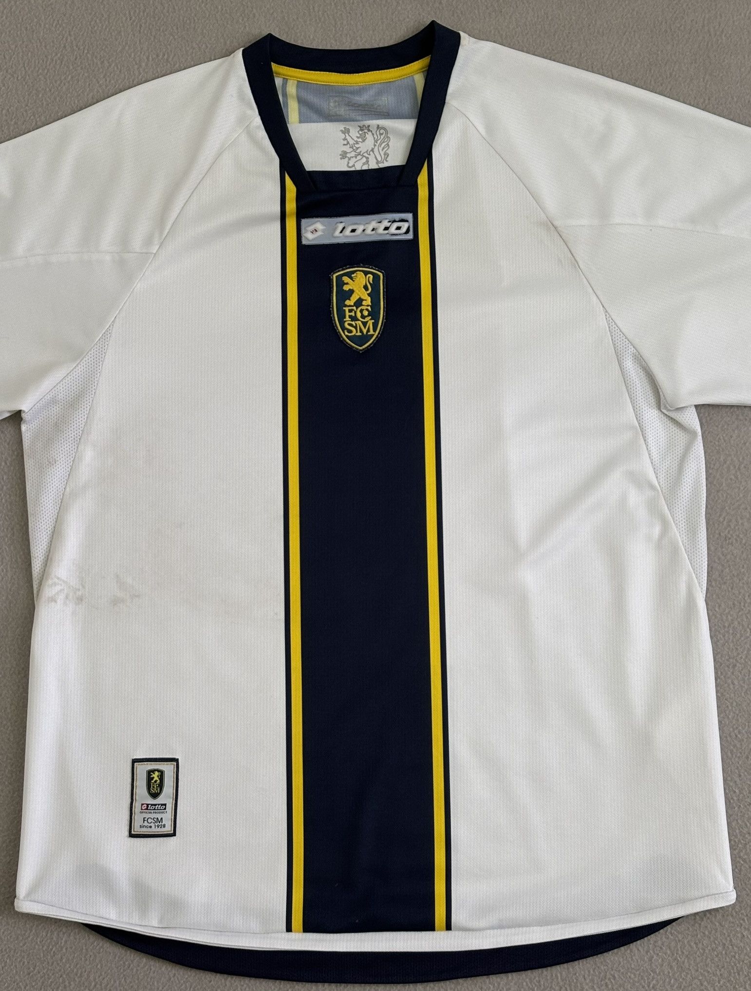 Lotto Sport Sochaux 2009/2010 Lotto Football Jersey large Size US L / EU 52-54 / 3 - 6 Thumbnail