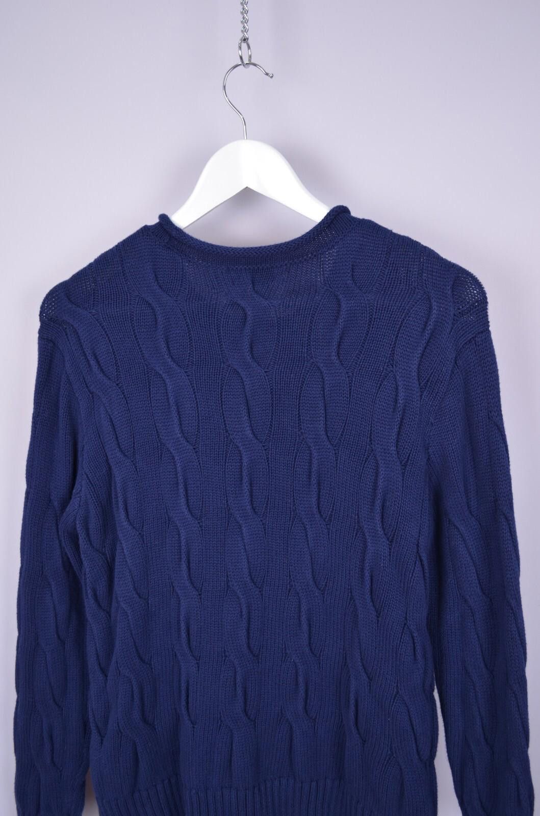Polo Ralph Lauren Polo Ralph Lauren Womens Cable Knit Embroided Sweater Size M Size M / US 6-8 / IT 42-44 - 9 Thumbnail