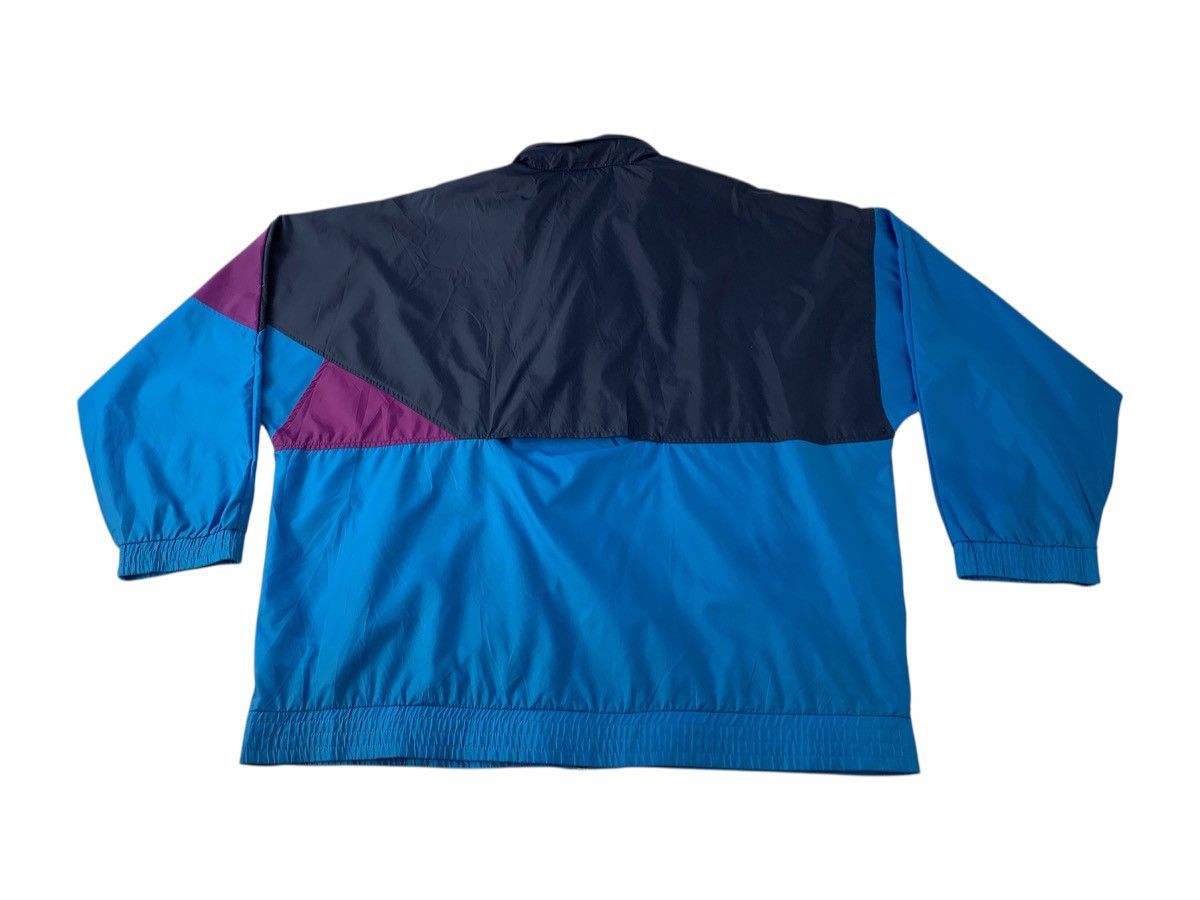 Adidas Adidas Windbreaker Hooded Zipper Jacket Colour Block Design Size US XL / EU 56 / 4 - 2 Thumbnail