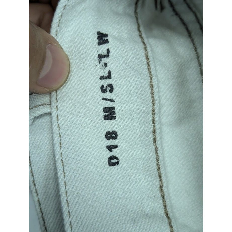 Saint Laurent Paris o1rshd1 Slim Fit Jeans in White Size US 28 / EU 44 - 20 Thumbnail