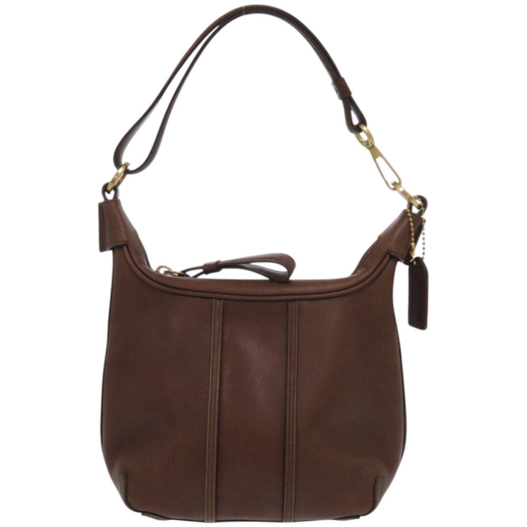 Coach Coach one-shoulder bag, Old leather, brown, shoulder bag 0673 COACH Size ONE SIZE - 1 Thumbnail