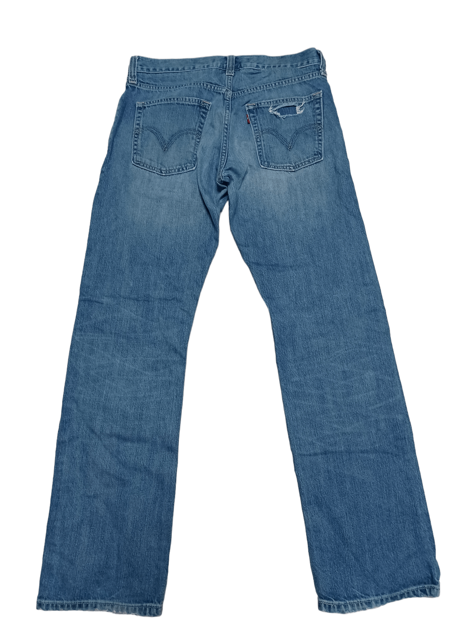 Levi's Vintage Clothing VINTAGE LEVIS 514 DISTRESSED SLIM STRAIGHT JEANS JAPANESE Size US 31 - 3 Thumbnail