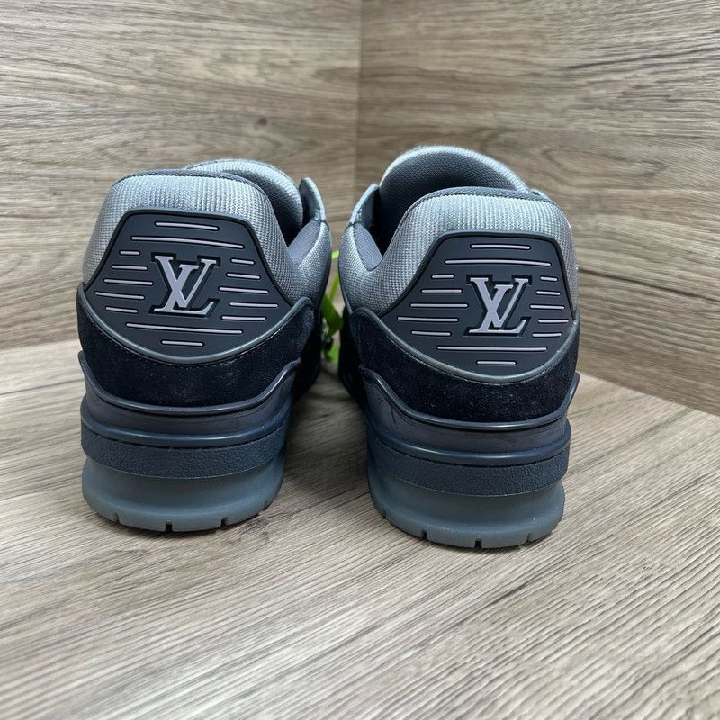 Louis Vuitton Louis Vuitton Trainer Gray Wool Panel Sneakers -2508 Size US 6.5 / EU 39-40 - 5 Thumbnail