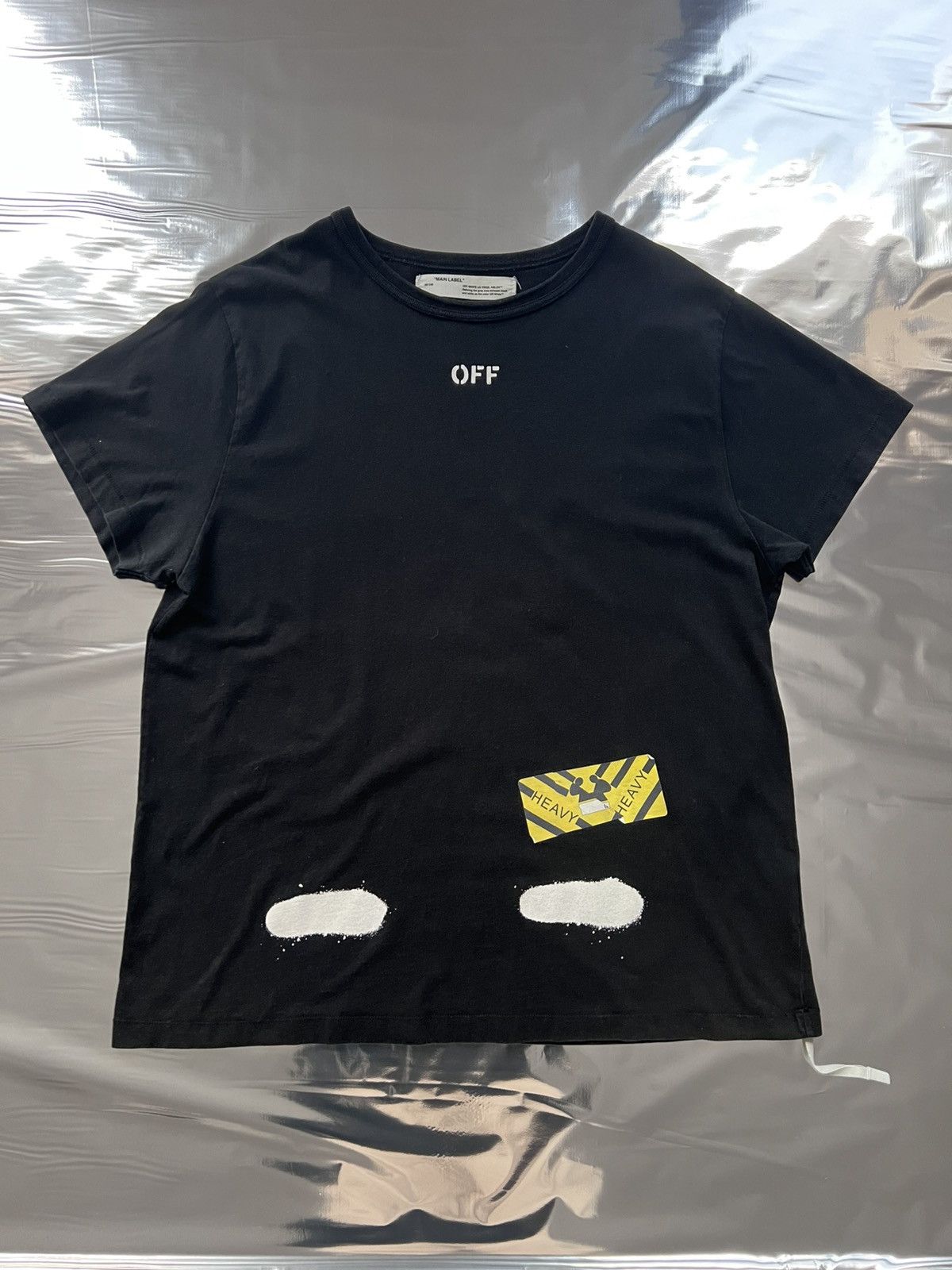 Off-White Black Off-White T-shirt from 2013 Size US L / EU 52-54 / 3 - 1 Thumbnail
