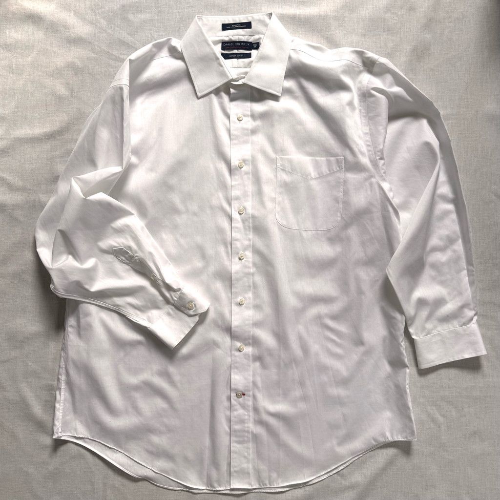 Daniel Cremieux Daniel Cremieux Definitive Button-Up White Shirt 17.5/35 Size US XL / EU 56 / 4 - 6 Thumbnail
