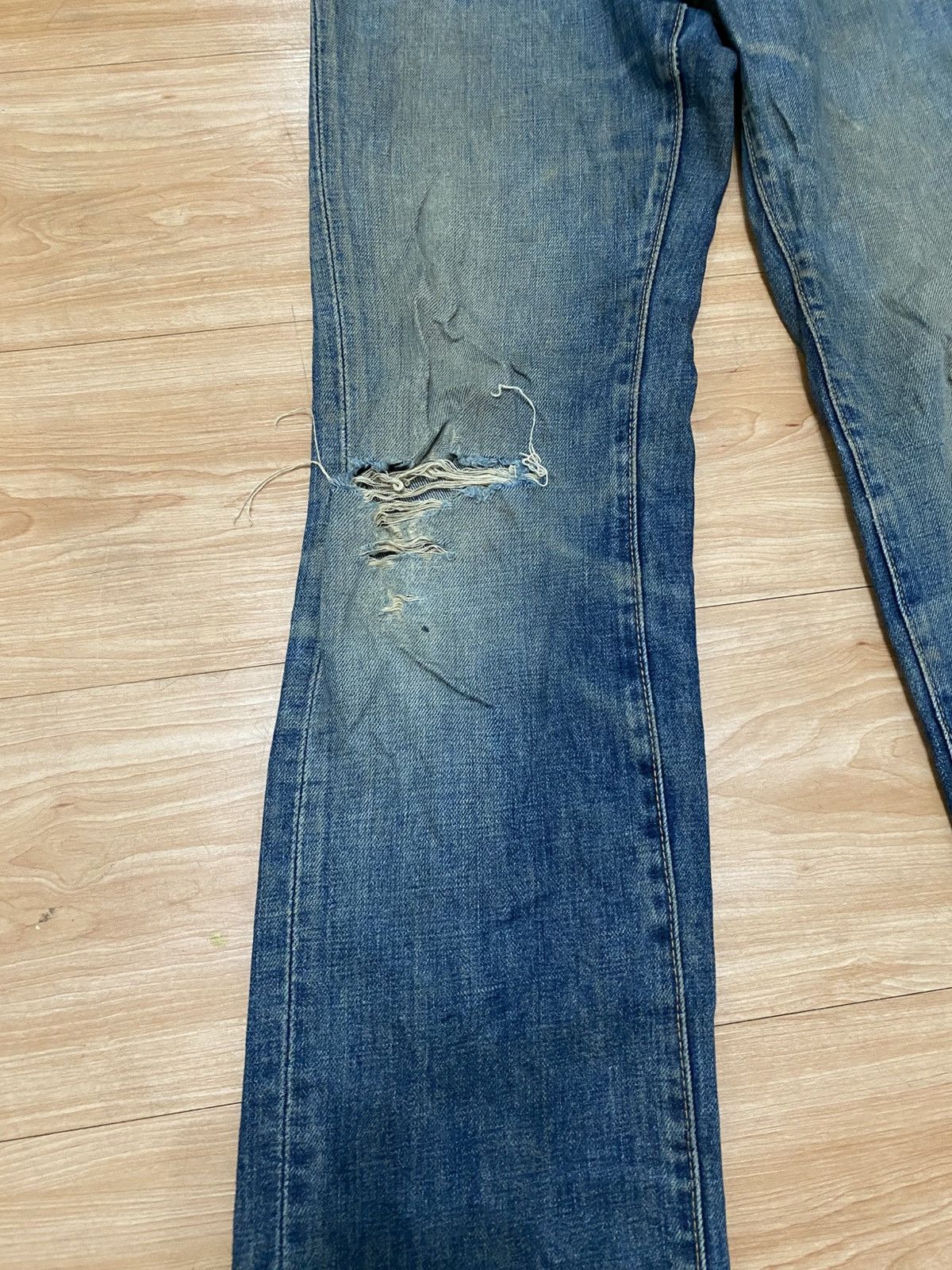 Big John Vintage big john straight cut denim distressed Size US 28 / EU 44 - 3 Thumbnail