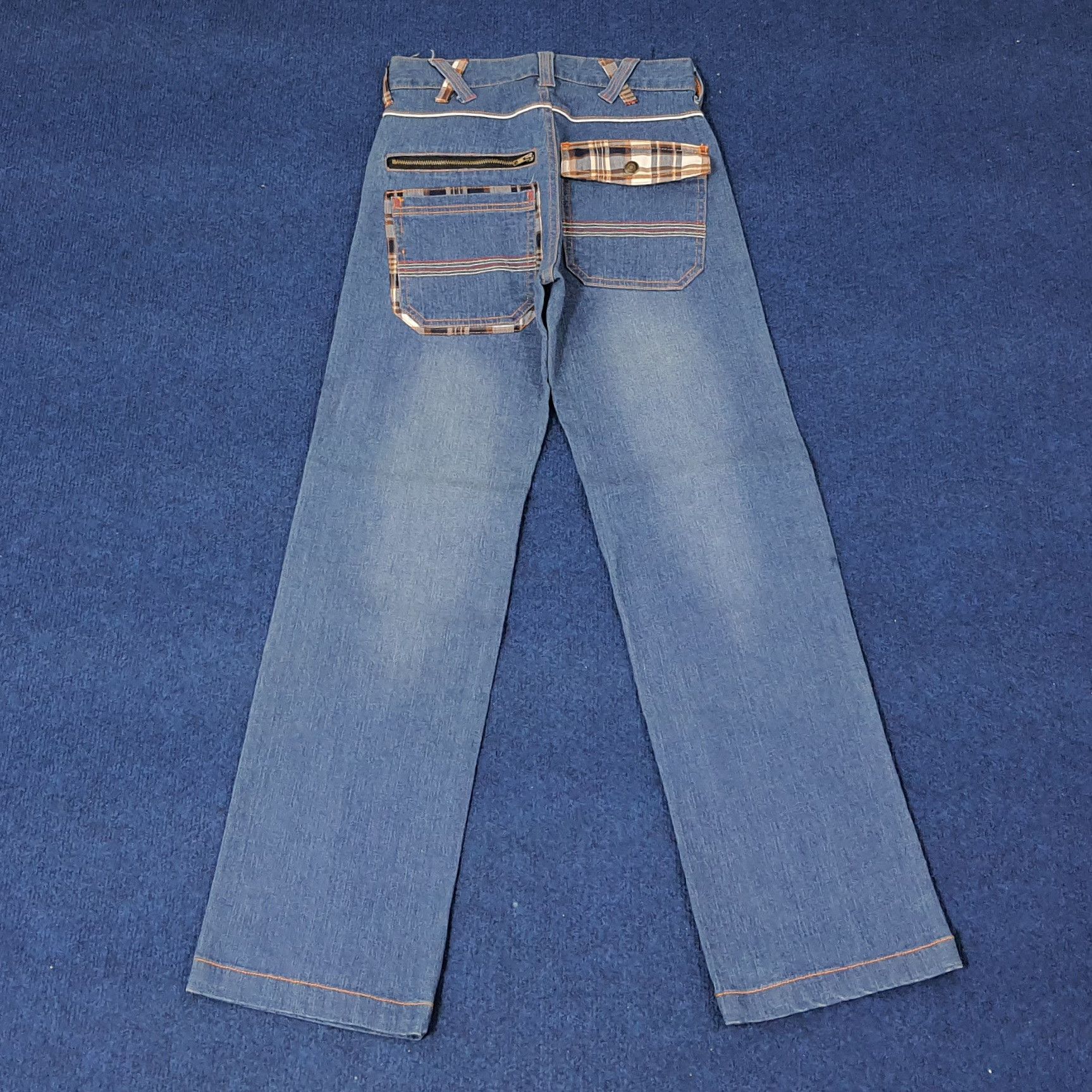 Vintage Vintage XYZ Skull Custom Logo Jeans Size US 26 / EU 42 - 3 Thumbnail