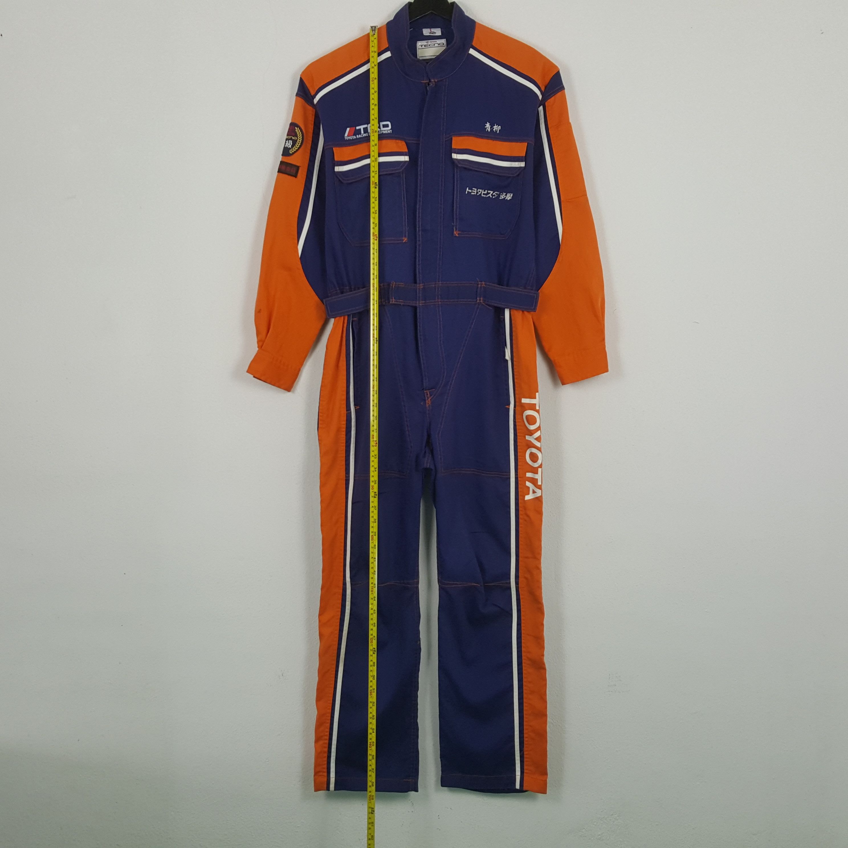 Vintage TRD Toyota Racing Motorsports Custom Art Coverall RR16 Size US M / EU 48-50 / 2 - 7 Thumbnail