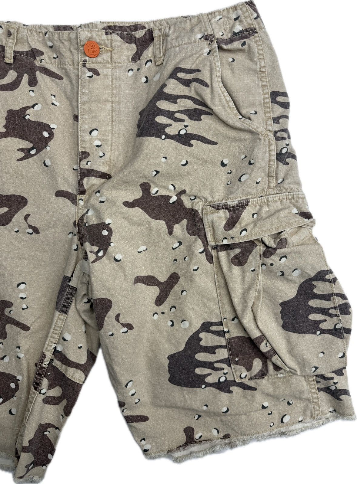 HELLSTAR Hellstar Camo Cargo Shorts Size US 32 / EU 48 - 3 Thumbnail