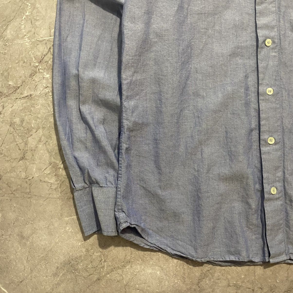 Vivienne Westwood VIVIENNE WESTWOOD BLUE SHIRT SMALL LOGO Size US M / EU 48-50 / 2 - 5 Thumbnail