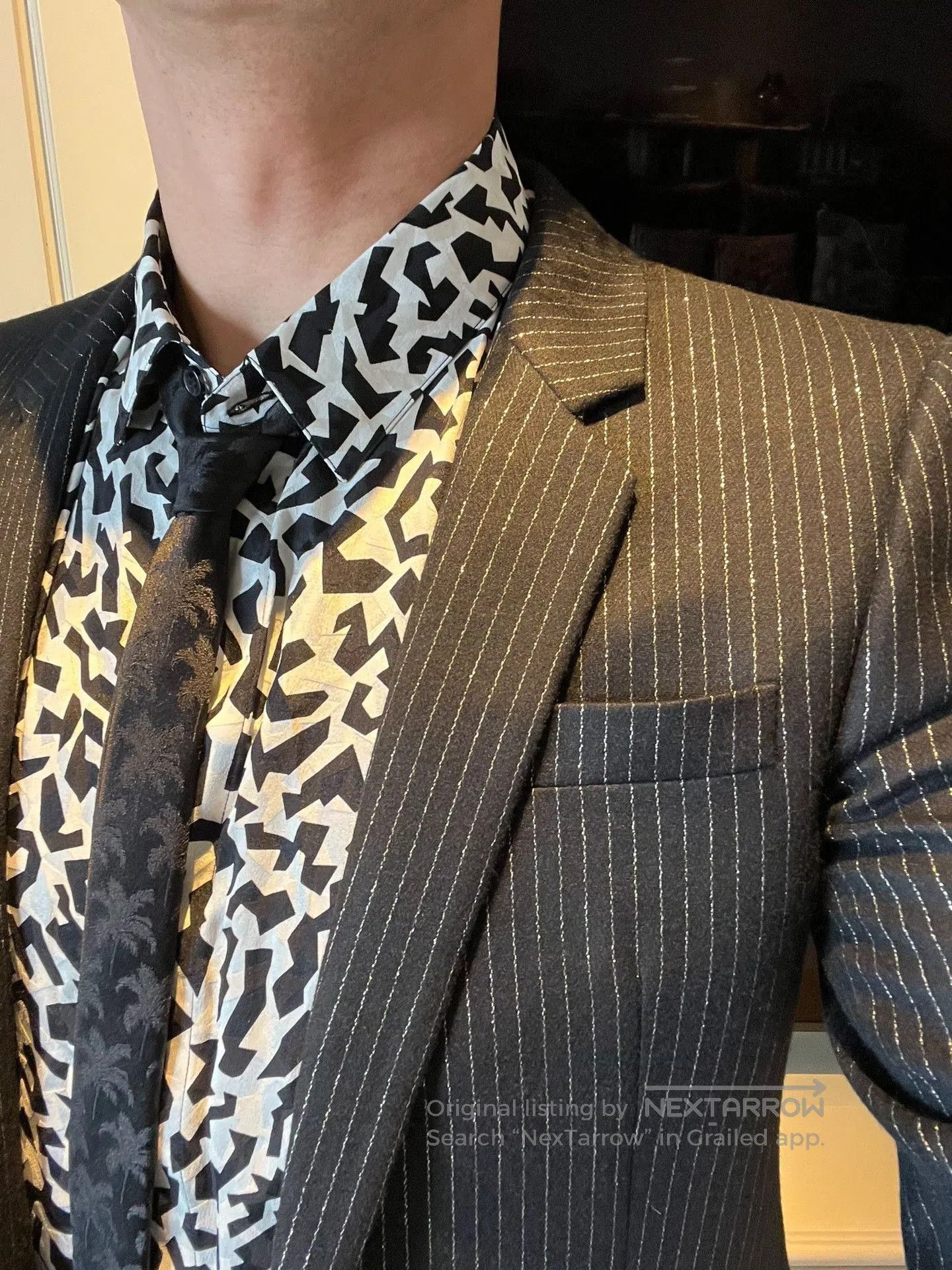 Saint Laurent Paris Saint Laurent 22FW Classic Silk Shirt. Size US M / EU 48-50 / 2 - 8 Thumbnail