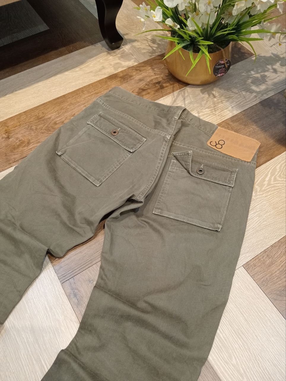 Johnbull JOHNBULL JAPAN 5 POCKET BUSHPANTS - SIZE L Size US 33 - 12 Thumbnail