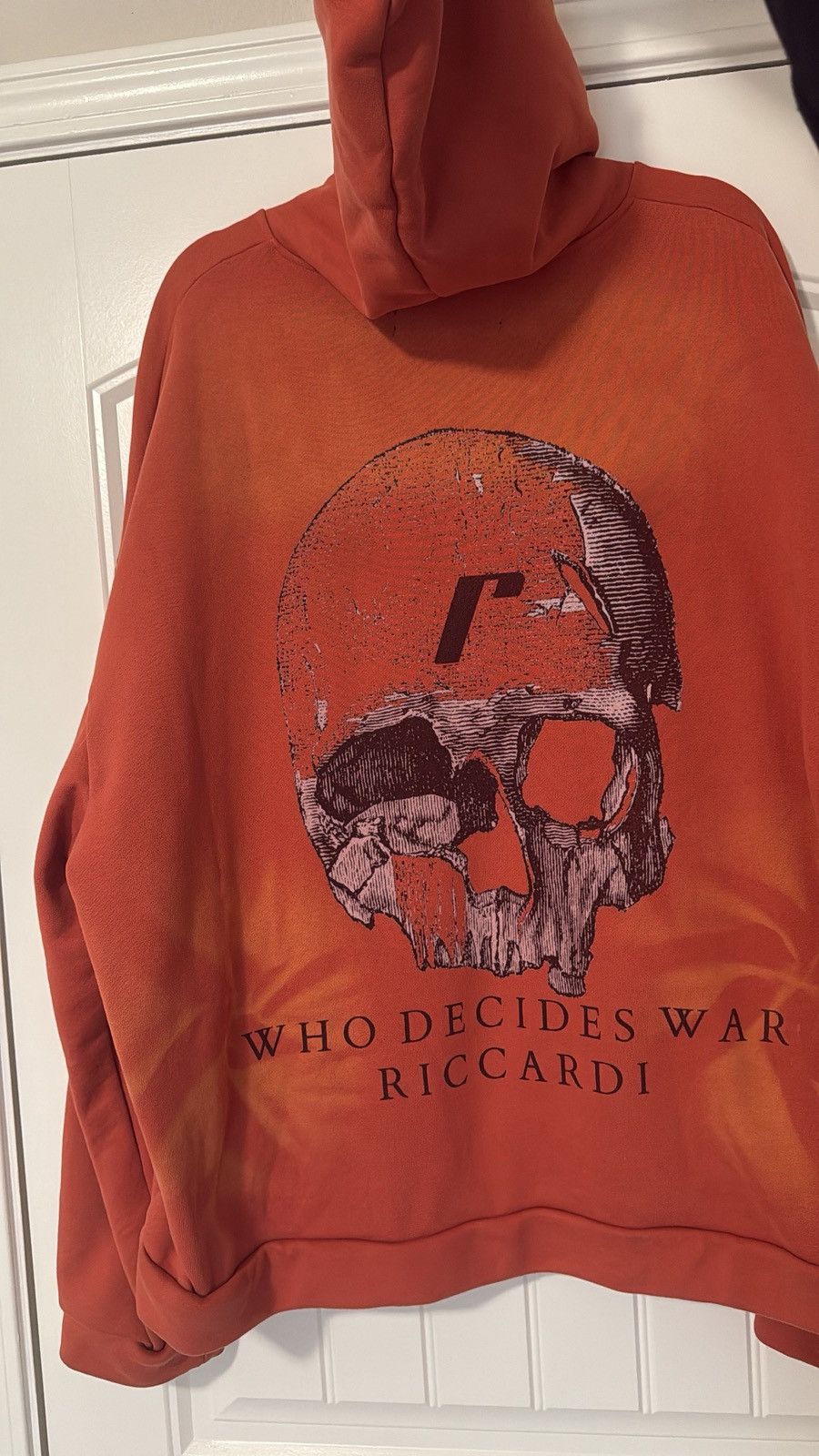 Who Decides War Who Decides War x Riccardi Hoodie⛪️☣️☢️🪖🔫🧡 Size US L / EU 52-54 / 3 - 5 Thumbnail