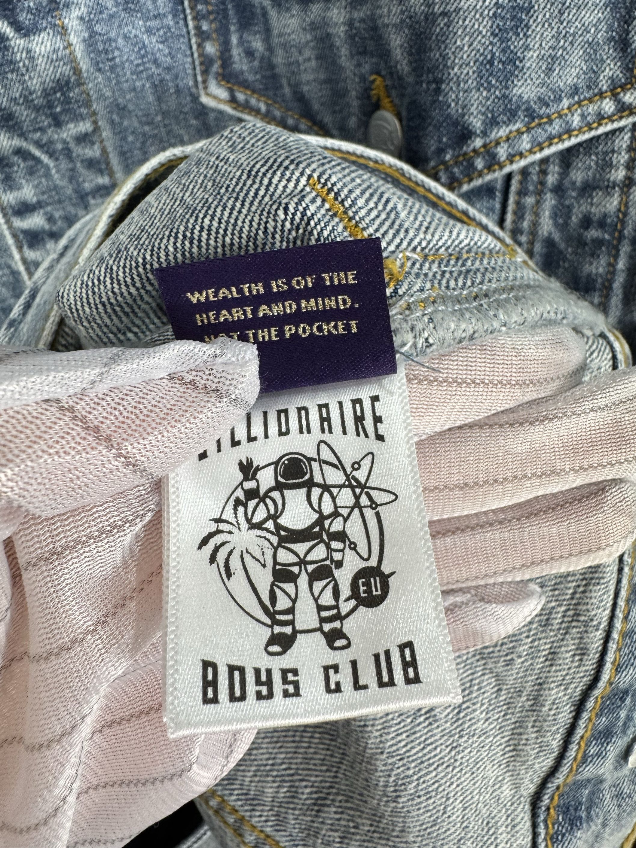 Billionaire Boys Club UNWORN* BBC HEAVY STICH GOOSE AND DUCKS DENIM JACKET Size US XXL / EU 58 / 5 - 12 Thumbnail