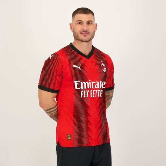Ac milan home 2023/2024 jersey football