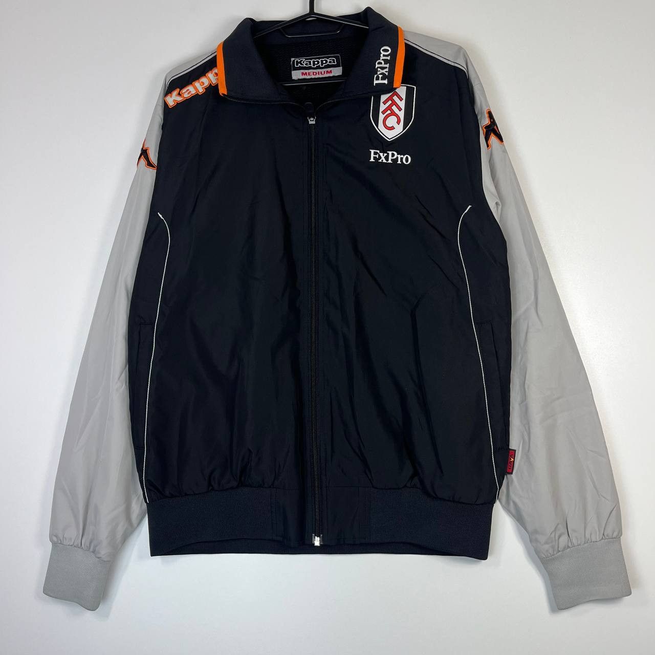 Kappa Kappa Fulham Fc Track Jacket Full Zip Football Soccer Size M Size US M / EU 48-50 / 2 - 1 Thumbnail