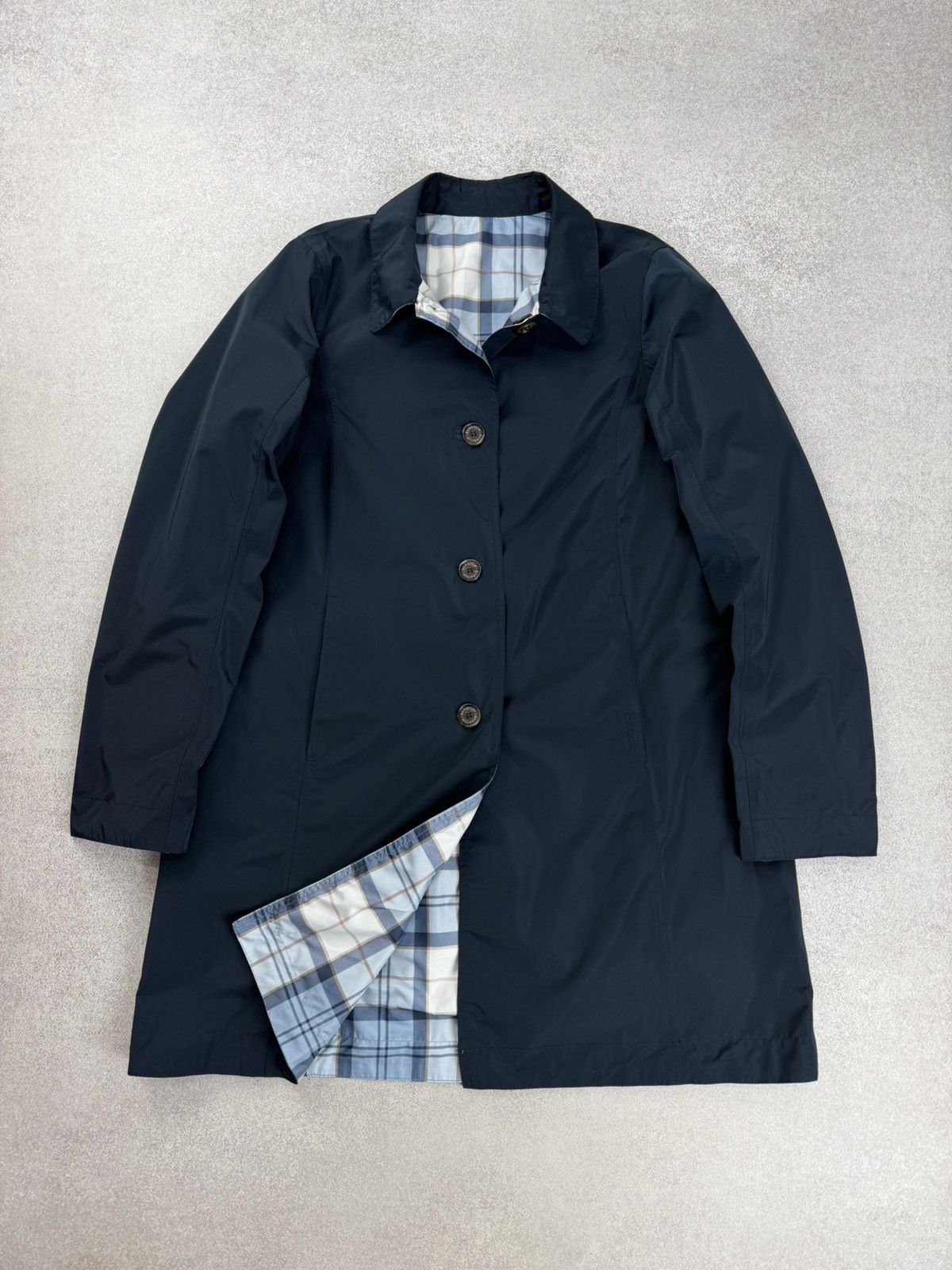 Barbour Barbour Babbity Reversible Trench Coat Jacket Size Uk12 Size M / US 6-8 / IT 42-44 - 2 Thumbnail
