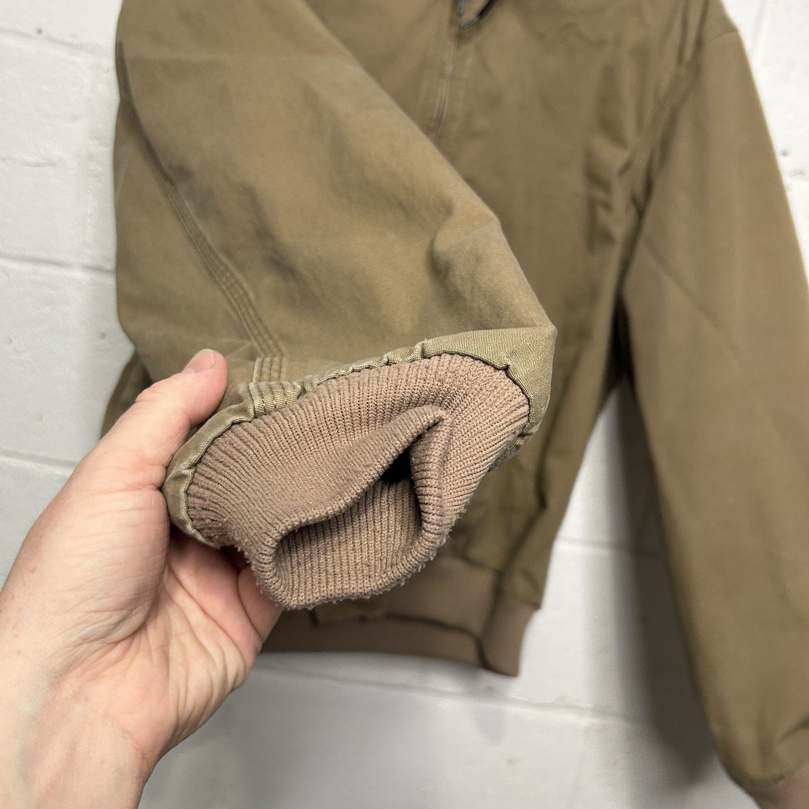 Carhartt Vintage Carhartt Quilted Ripstop Active Jacket “Dark Khaki” Size L / US 10 / IT 46 - 6 Thumbnail