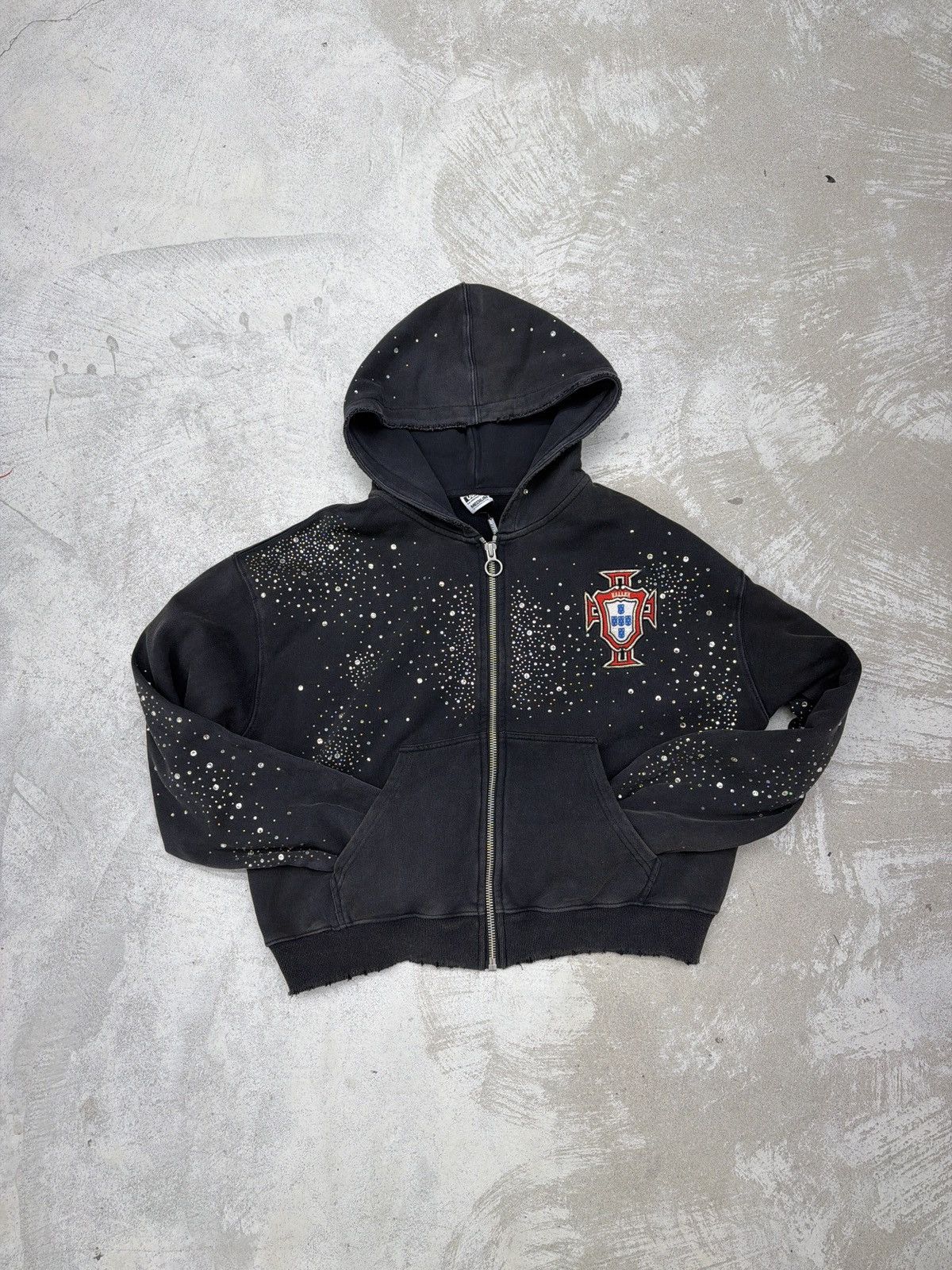 Vale VALE FOREVER BLACK PLUTO ZIP UP HOODIE Size US S / EU 44-46 / 1 - 1 Thumbnail