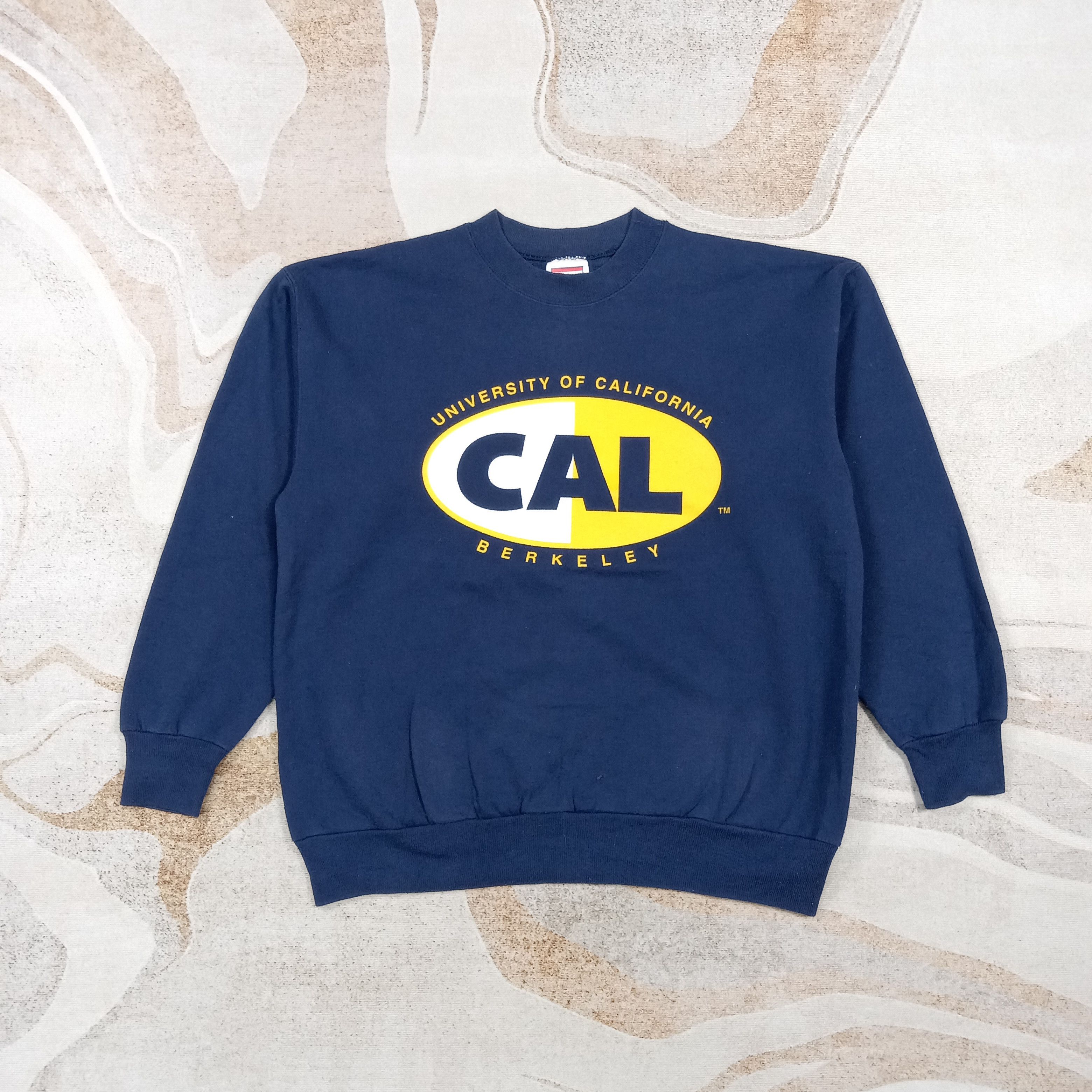 Vintage University of California Berkeley 90's Sweatshirt C283N10 Size US M / EU 48-50 / 2 - 1 Thumbnail