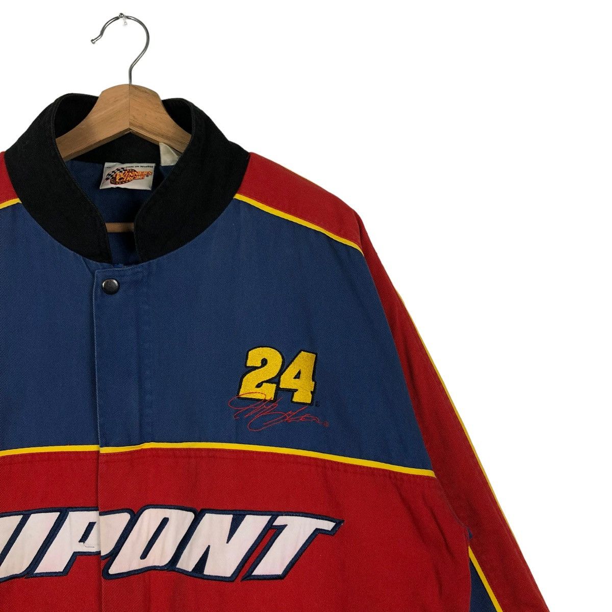 DuPont 🔥90’s Vintage Bomber Jacket Dupont Hendrick Motorsports Size US XL / EU 56 / 4 - 7 Thumbnail