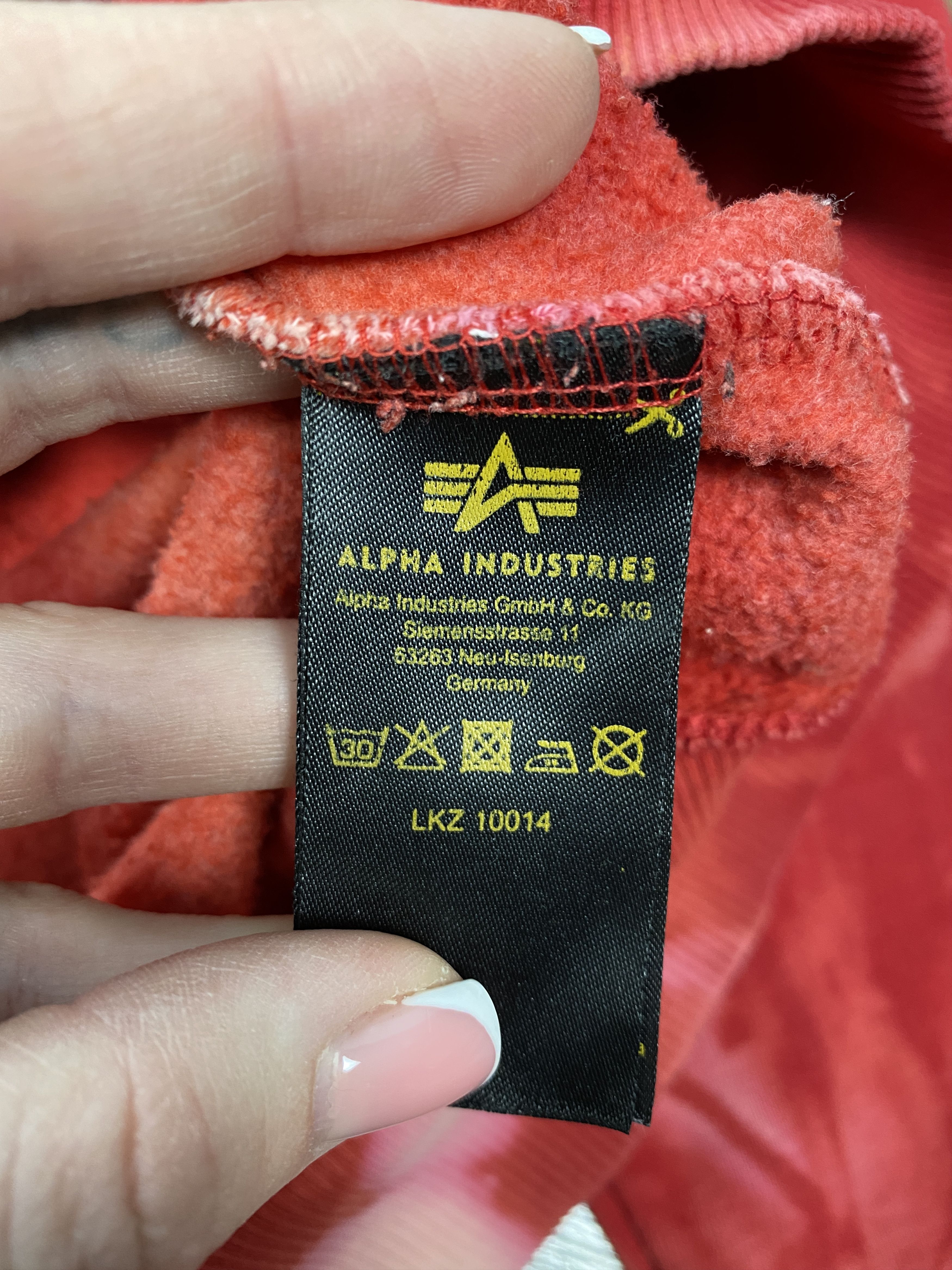 Alpha Industries × Vintage Alpha Industries Vintage Mens Hoodie Size US M / EU 48-50 / 2 - 13 Thumbnail