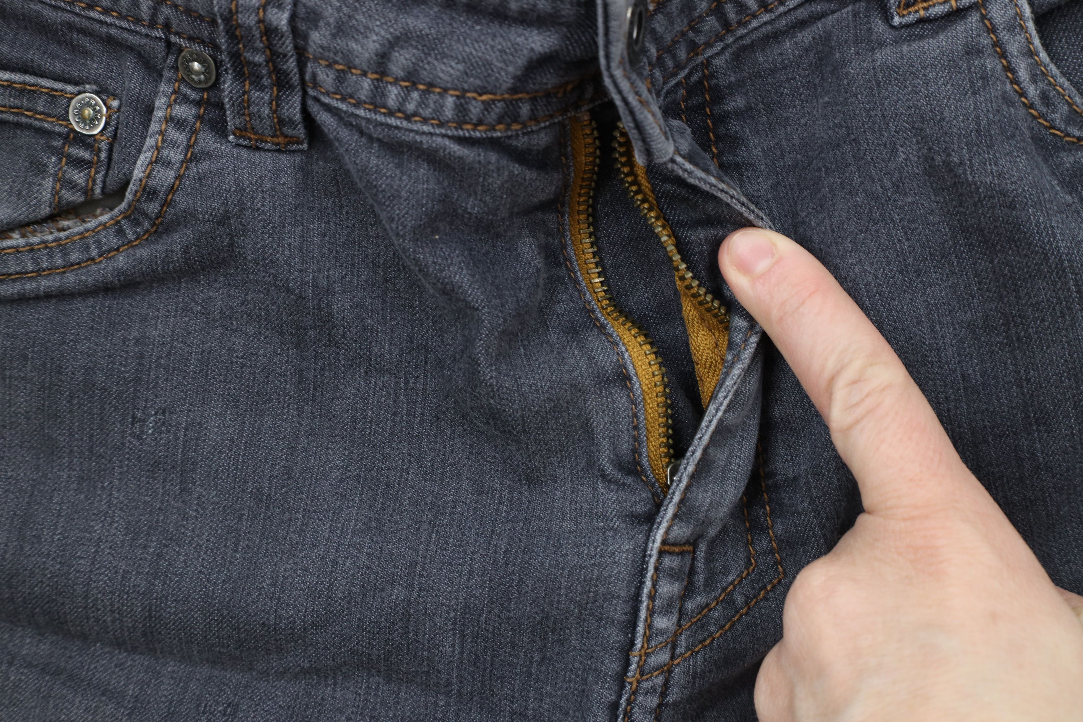 Prana × Vintage prAna Breathe Fit Stretch Faded Bridger Denim Jeans Gray Size US 34 / EU 50 - 6 Thumbnail