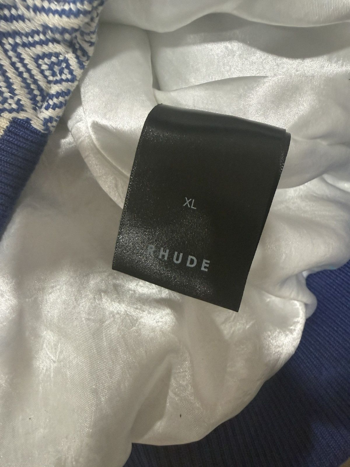 Rhude Rhude jacquard lightning bomber Size US XL / EU 56 / 4 - 4 Thumbnail