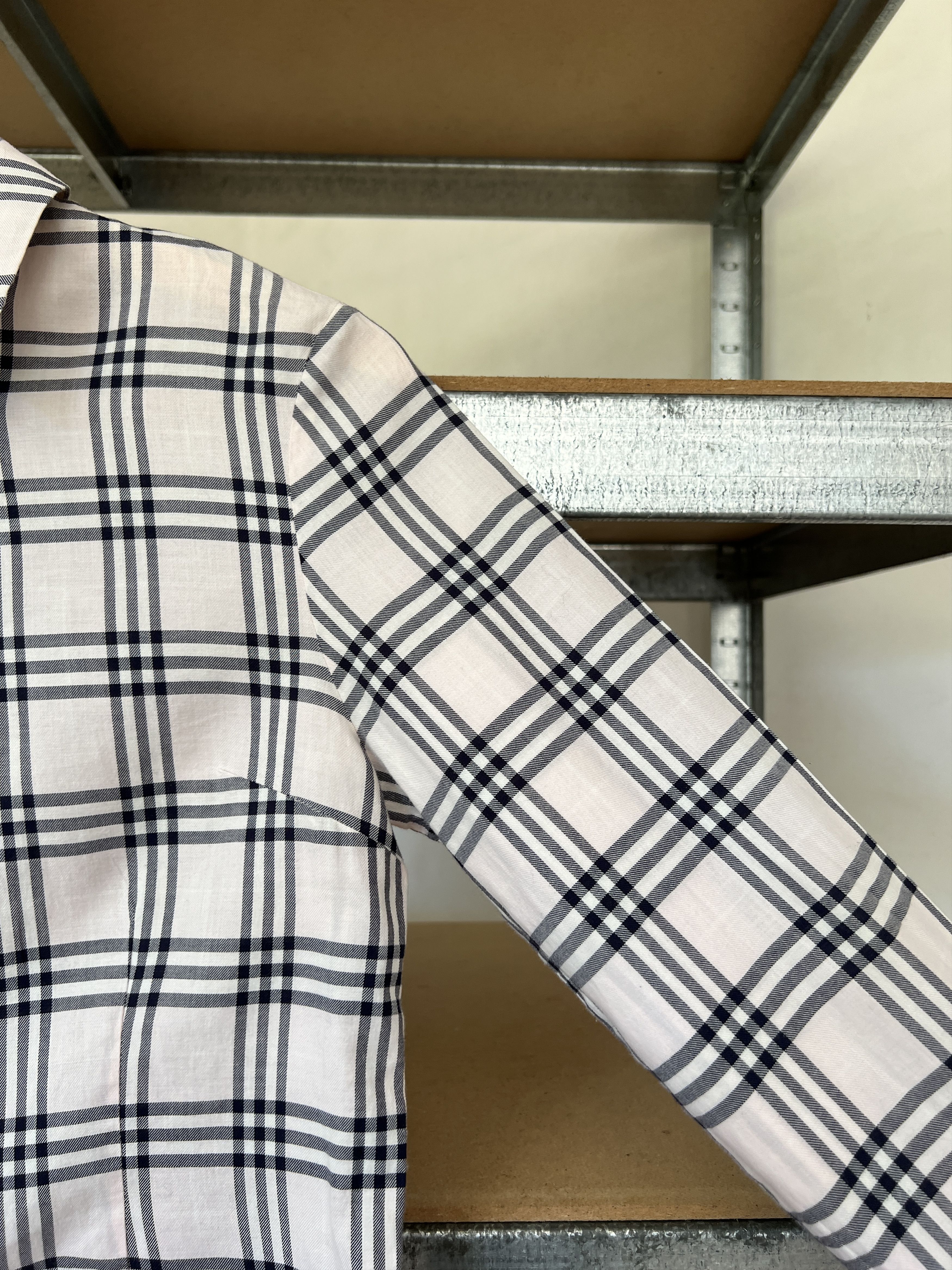 Burberry Burberry London Vintage 90s Nowa Check Ling Sleeve Shirt Size M / US 6-8 / IT 42-44 - 9 Thumbnail