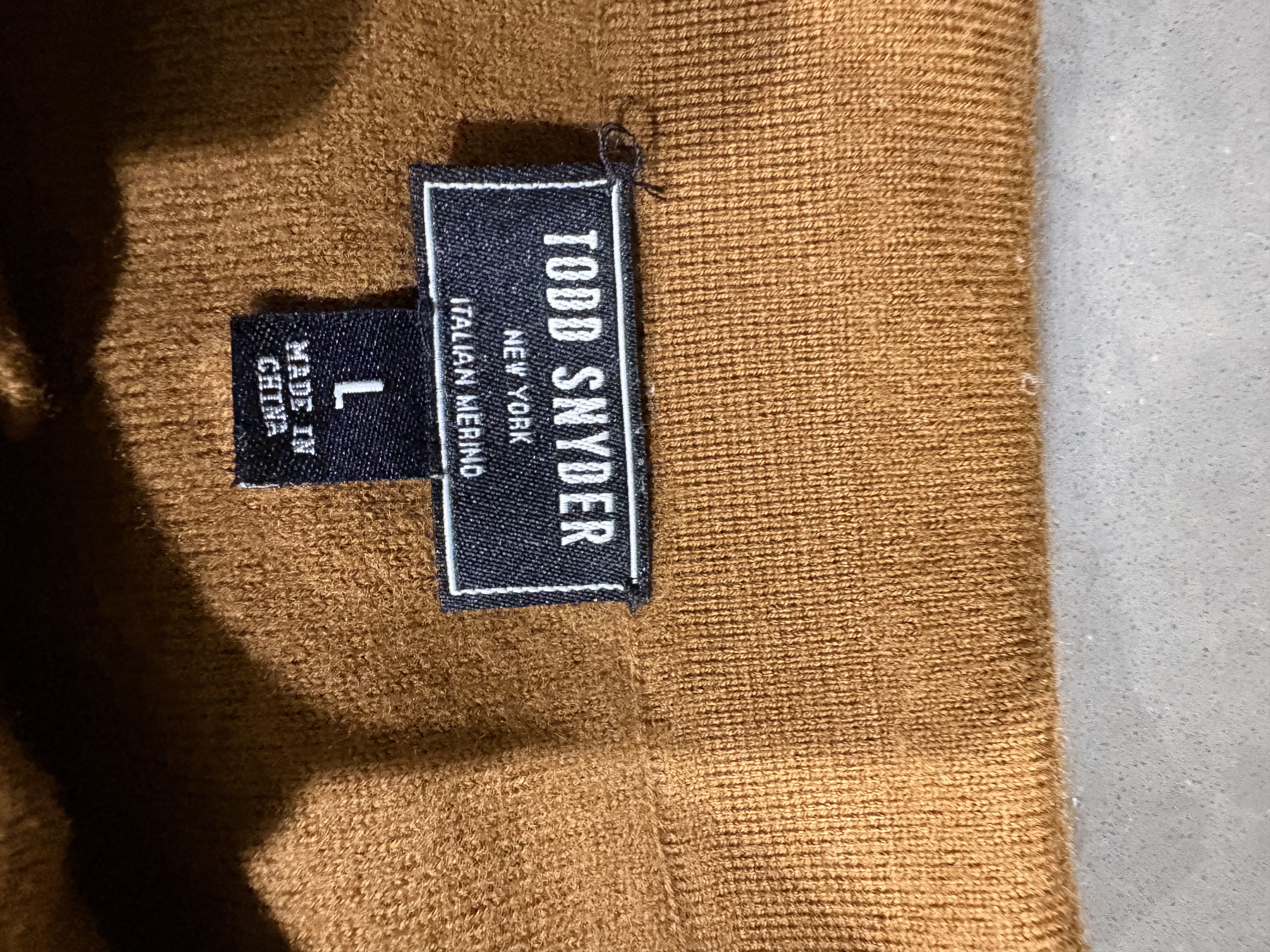 Todd Snyder Long sleeve polo Size US M / EU 48-50 / 2 - 3 Thumbnail