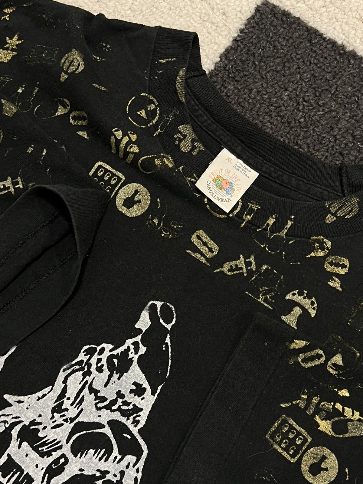 Vintage Vintage Silk Road Drugs AOP Tee Size US XL / EU 56 / 4 - 3 Thumbnail