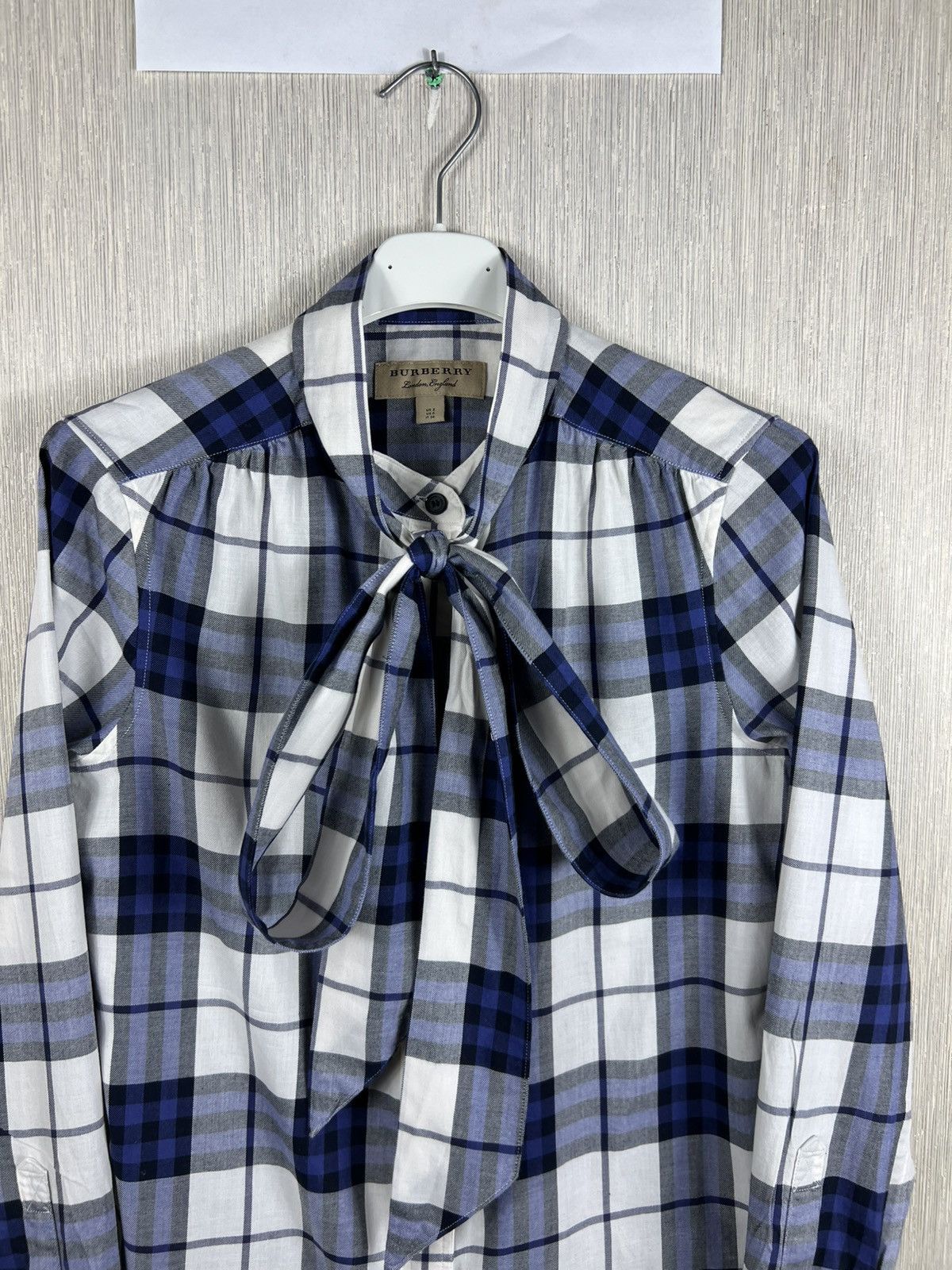 Burberry Burberry London nova check plaid checked with large bow Size XS / US 0-2 / IT 36-38 - 3 Thumbnail