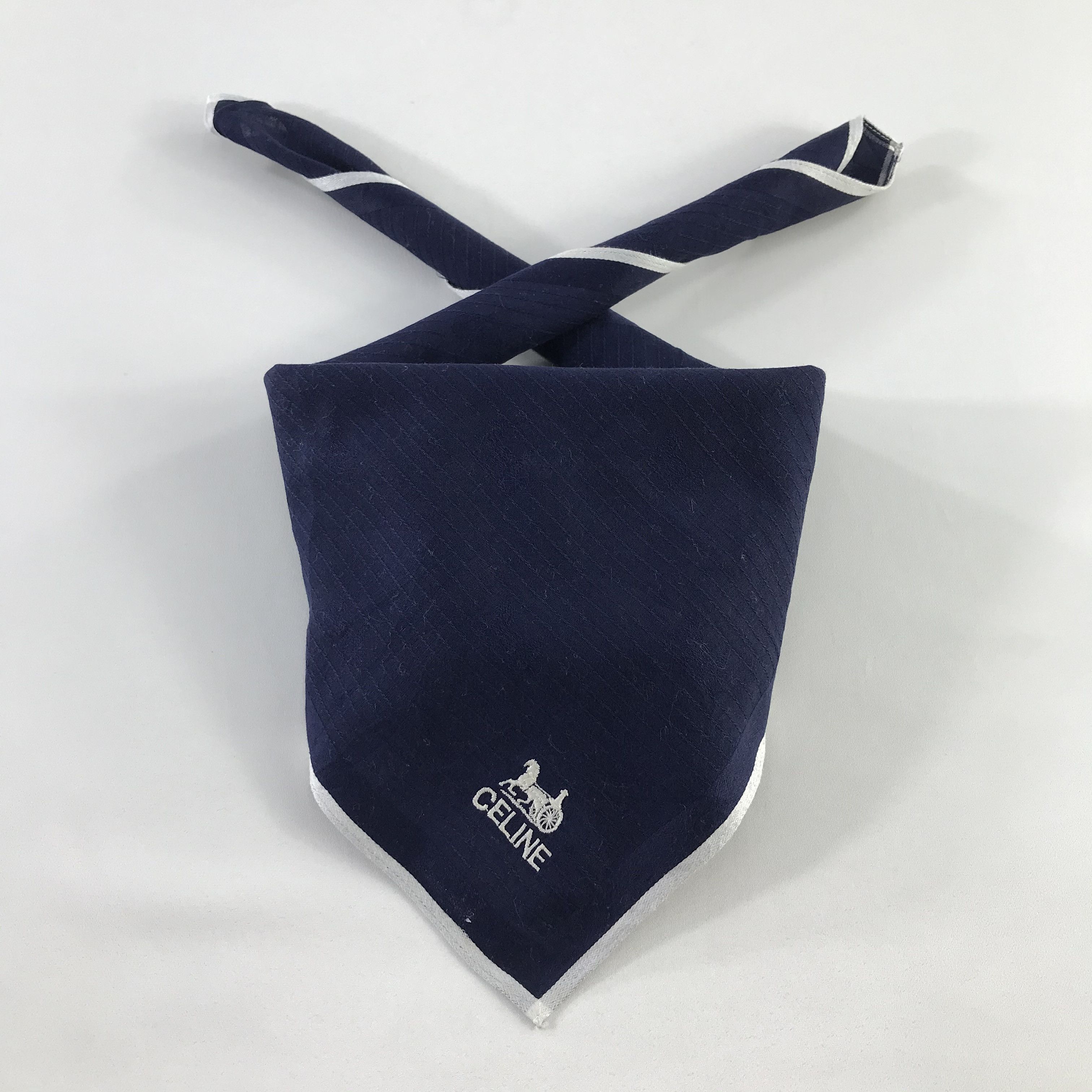 Celine × Vintage Celine Bandana / Handkerchief / Neckerchief - S814 Size ONE SIZE - 3 Thumbnail