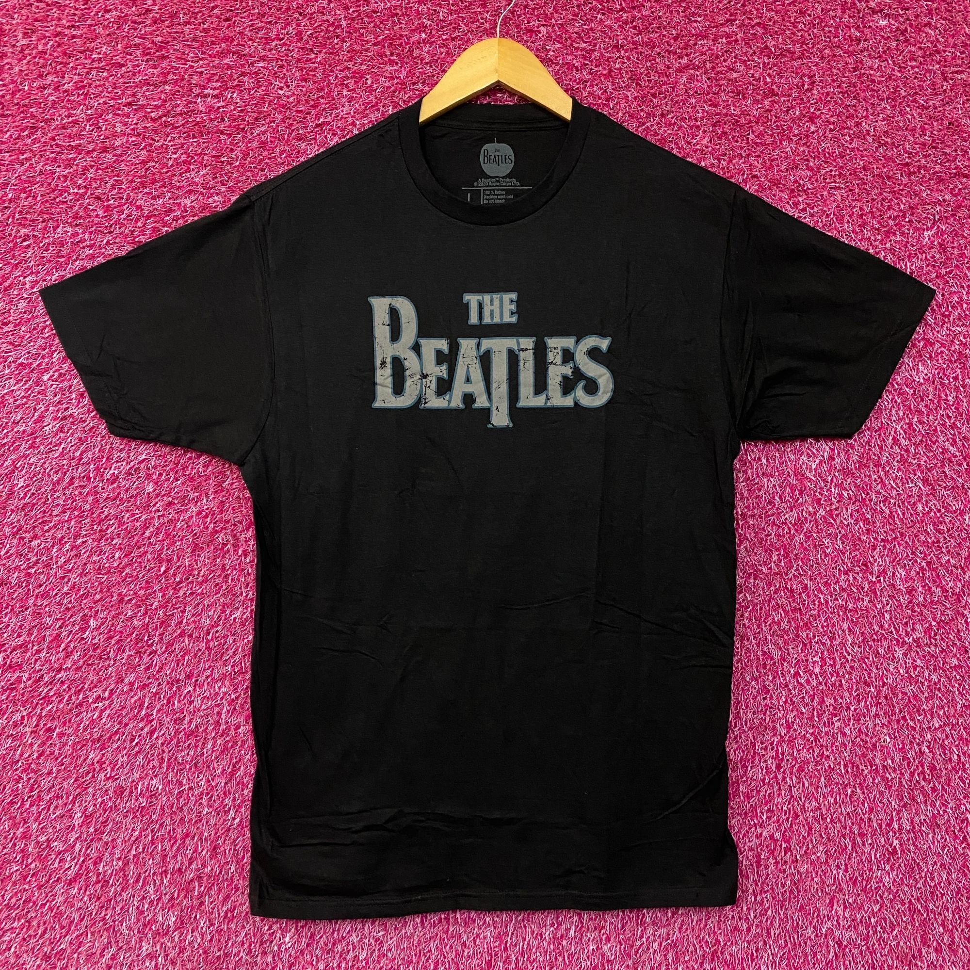 Band Tees The Beatles Logo Vintage Style Graphic Design T-Shirt Large Size US L / EU 52-54 / 3 - 1 Thumbnail