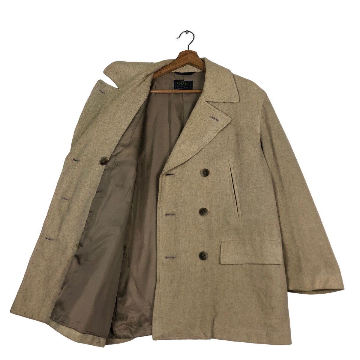 Chaps Ralph Lauren 🔥Vintage Wool Double Breast Jacket Biker Chaps Ralph Lauren Size US M / EU 48-50 / 2 - 11 Thumbnail