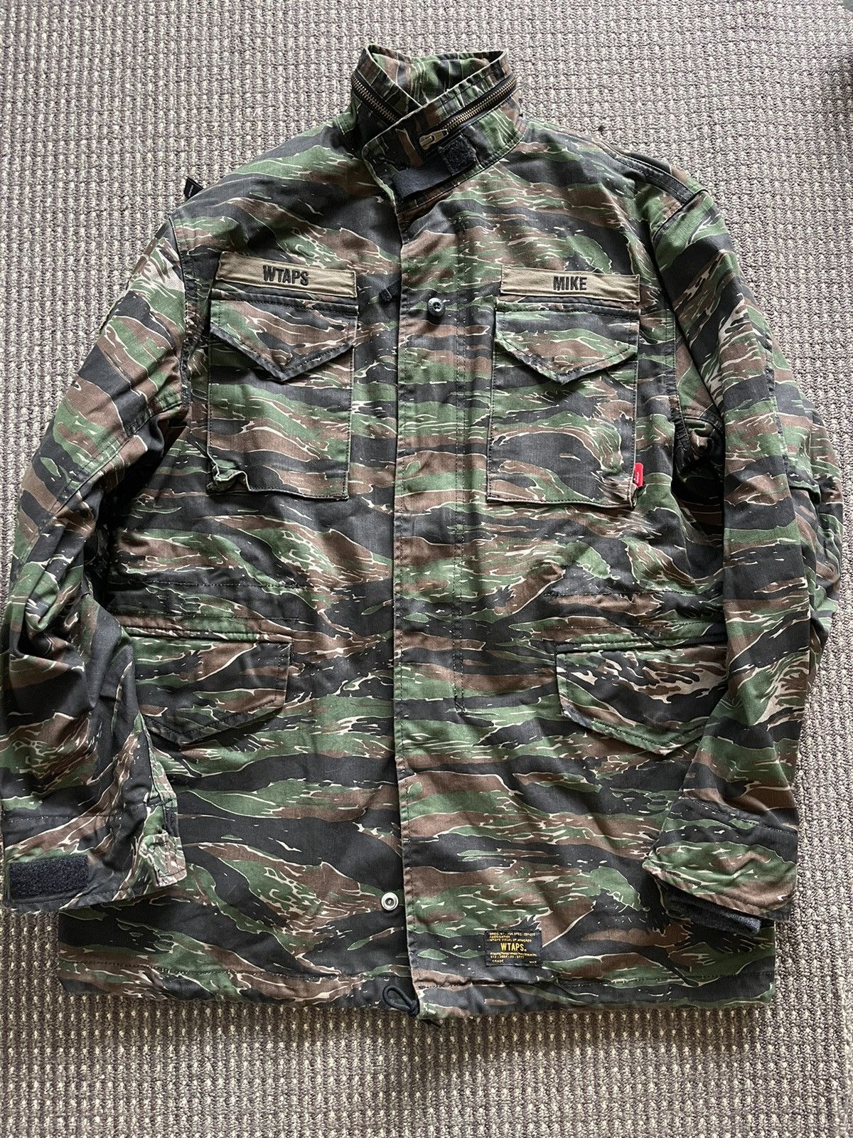 【USED】40% M65型カモジャケット　迷彩　wtaps USED】40% M65型カモジャケット 迷彩 wtaps - メルカリ