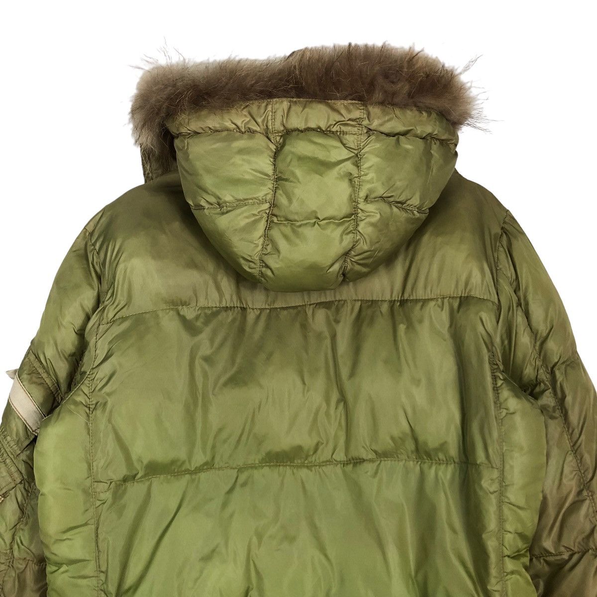 Avirex 🔥Vintage Bomber Jacket Puffer Down Avirex Varsity Mink Fur Size US M / EU 48-50 / 2 - 9 Thumbnail