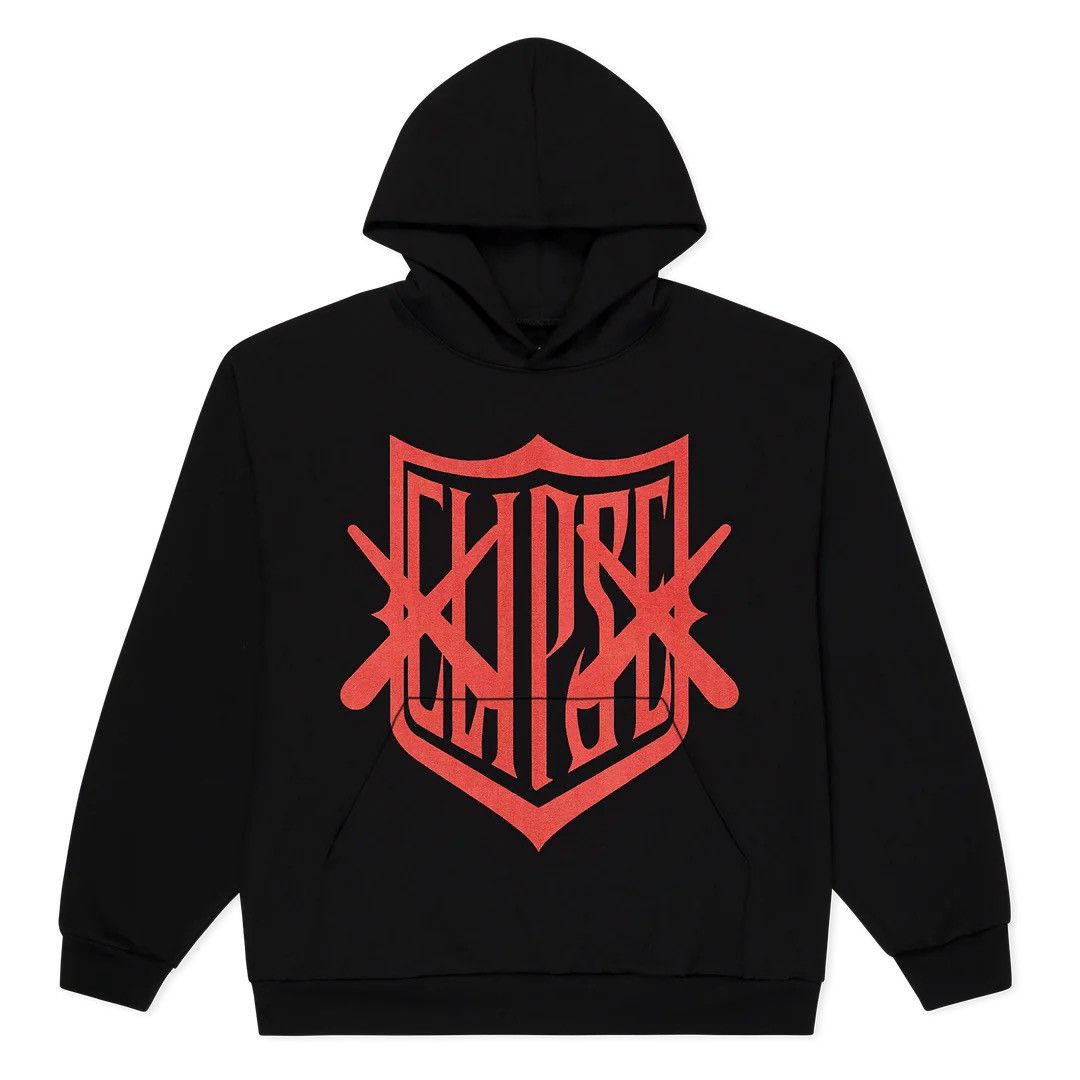 Pusha T CLIPSE x KAWS LGSEO Shield Logo Hoodie Size US M / EU 48-50 / 2 - 1 Thumbnail
