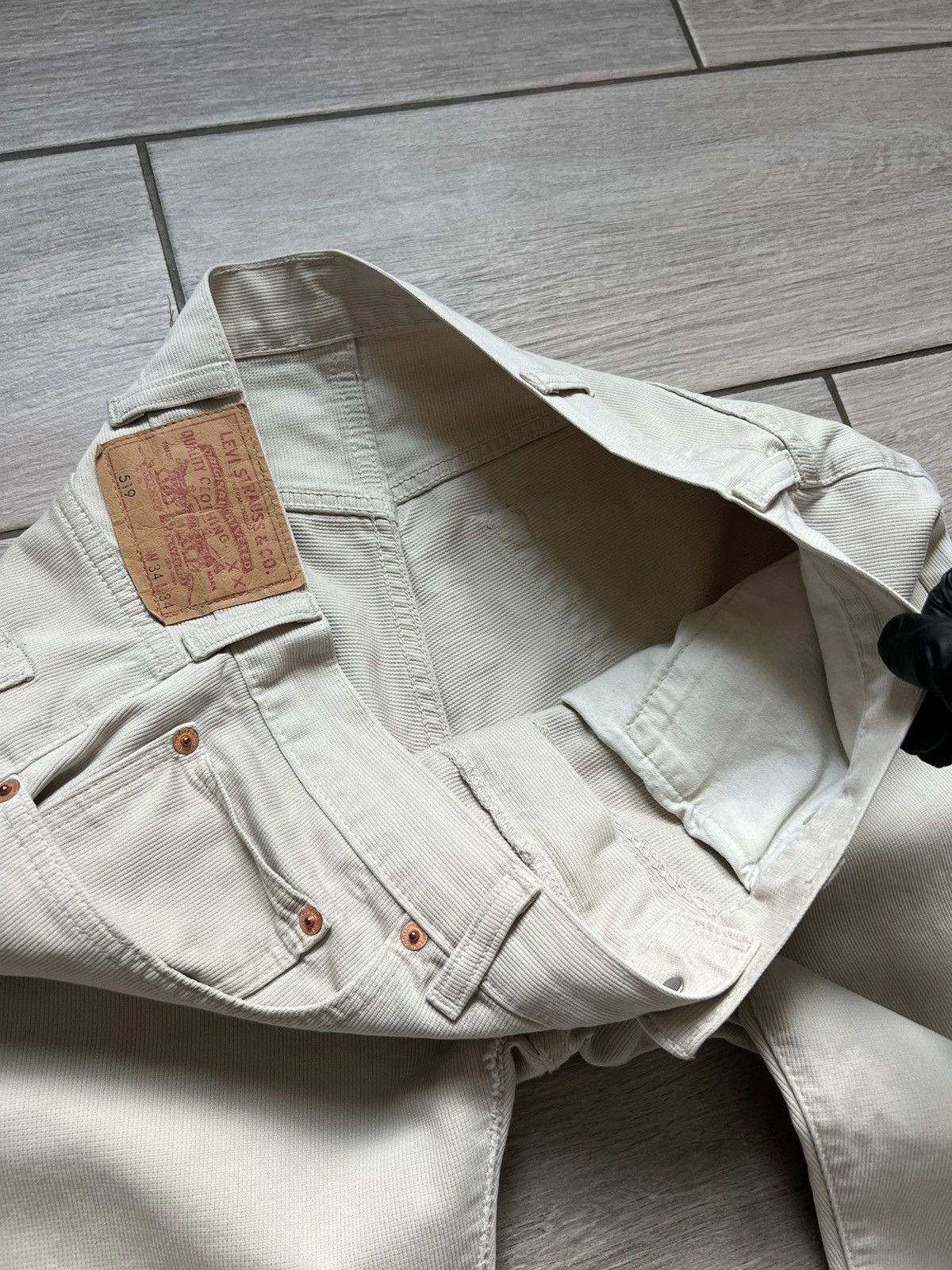 Levi's LEVIS 519 Pants 70s BIG E Work Carpenter Painter Size US 32 / EU 48 - 13 Thumbnail
