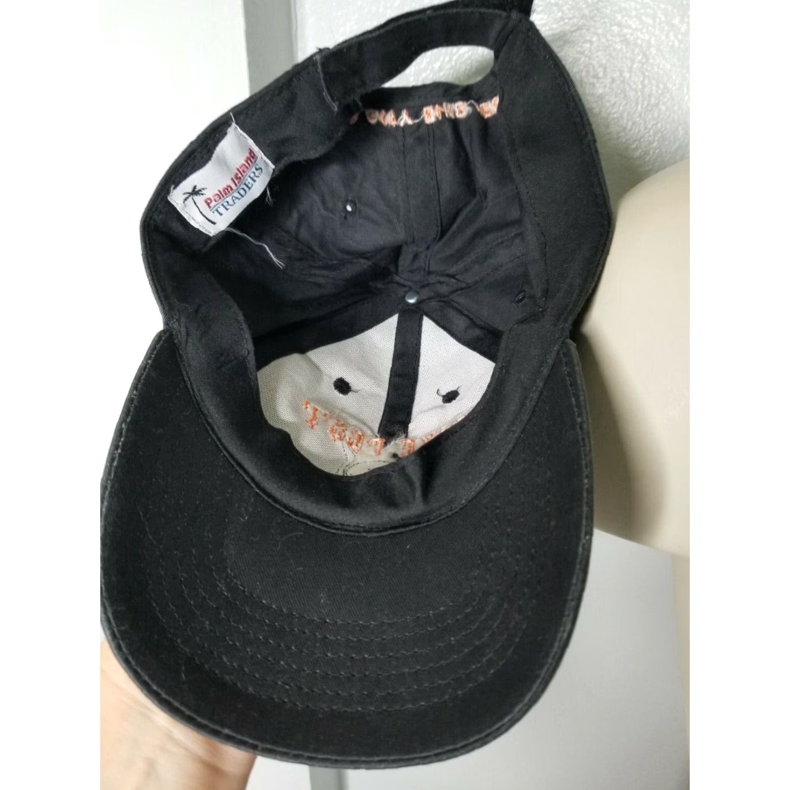 Vintage VINTAGE Unbranded Cap Baseball Hat Bike Rally Ybor City Black Adjustable Cotton Canvas - Mens/Womens Size ONE SIZE - 3 Thumbnail