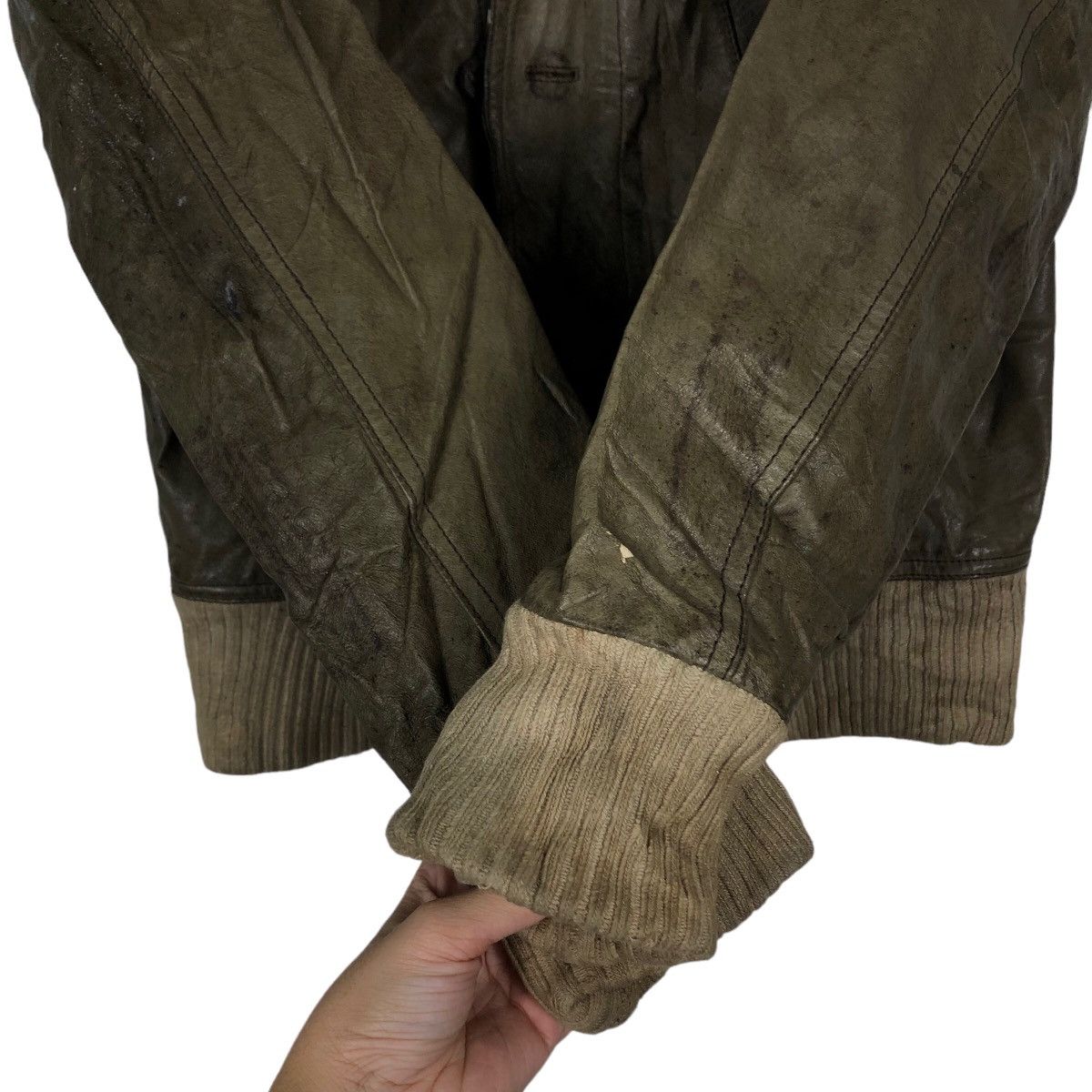 Japanese Brand 🔥90’s Biker Leather Jacket Christian Peau Size US M / EU 48-50 / 2 - 11 Thumbnail